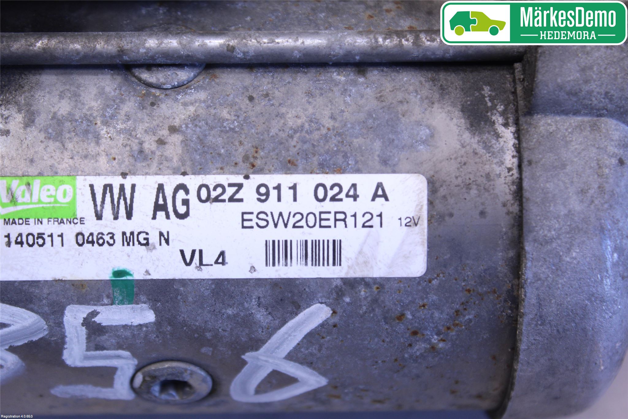 Volkswagen VW GOLF VI 09-13 Startmotor Diesel