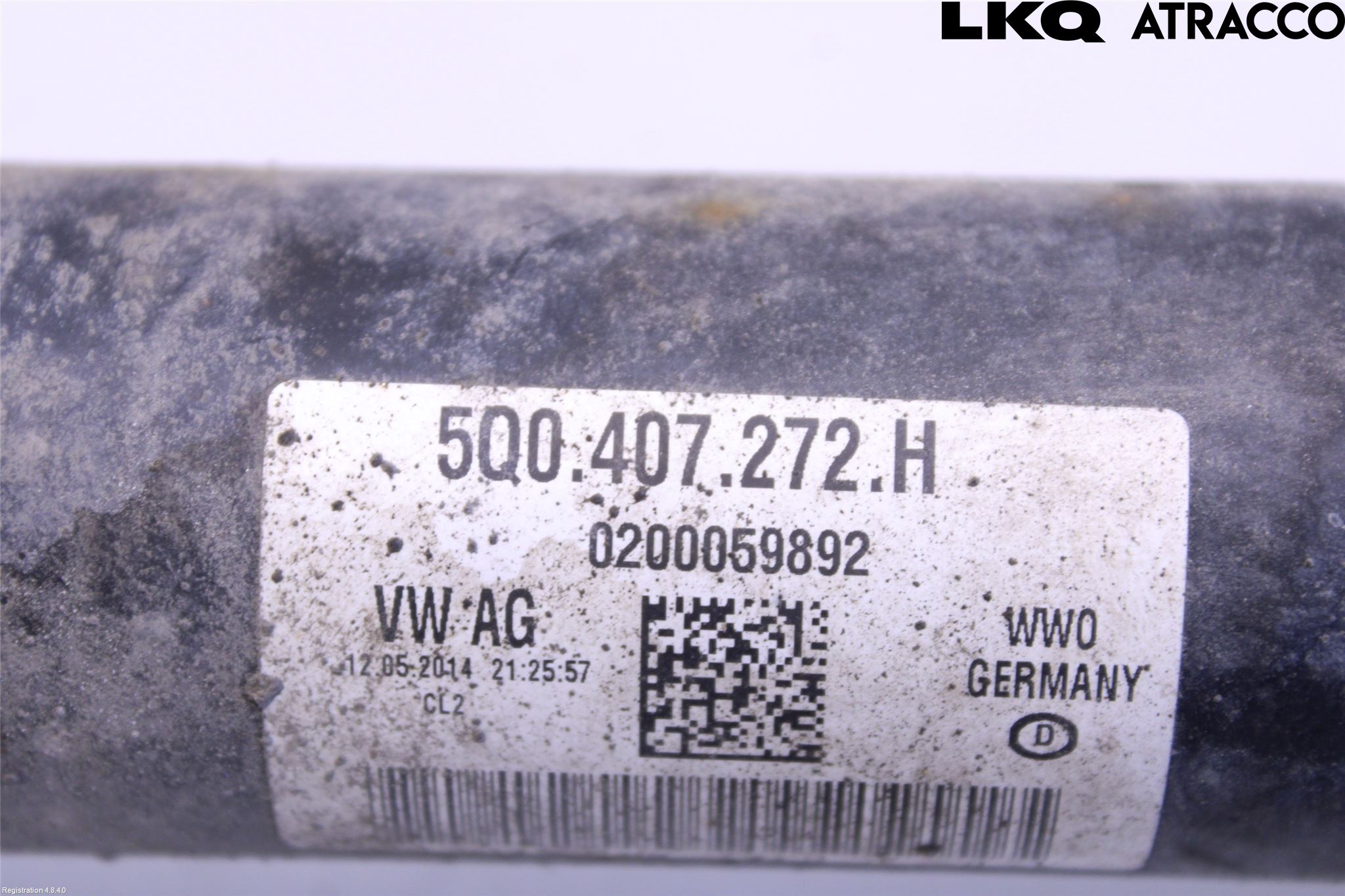 Volkswagen VW GOLF / E-GOLF VII 13-20 Drivaxel Fram Höger