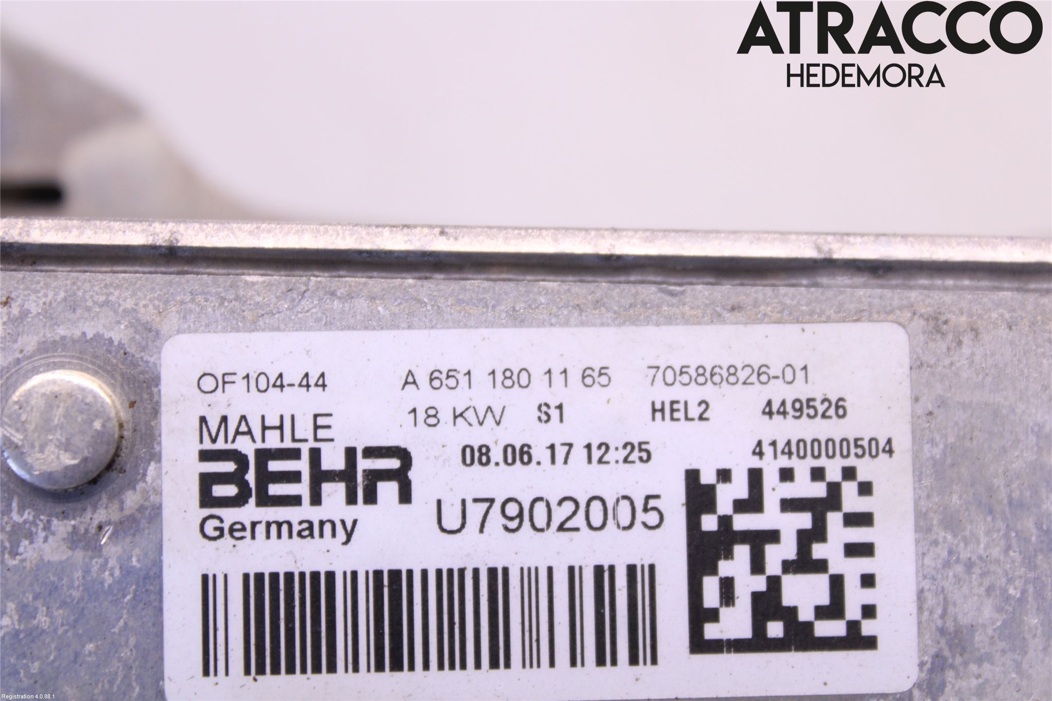 Mercedes-Benz MB C-KLASS (W205) 14-21 Oljekylare Motor