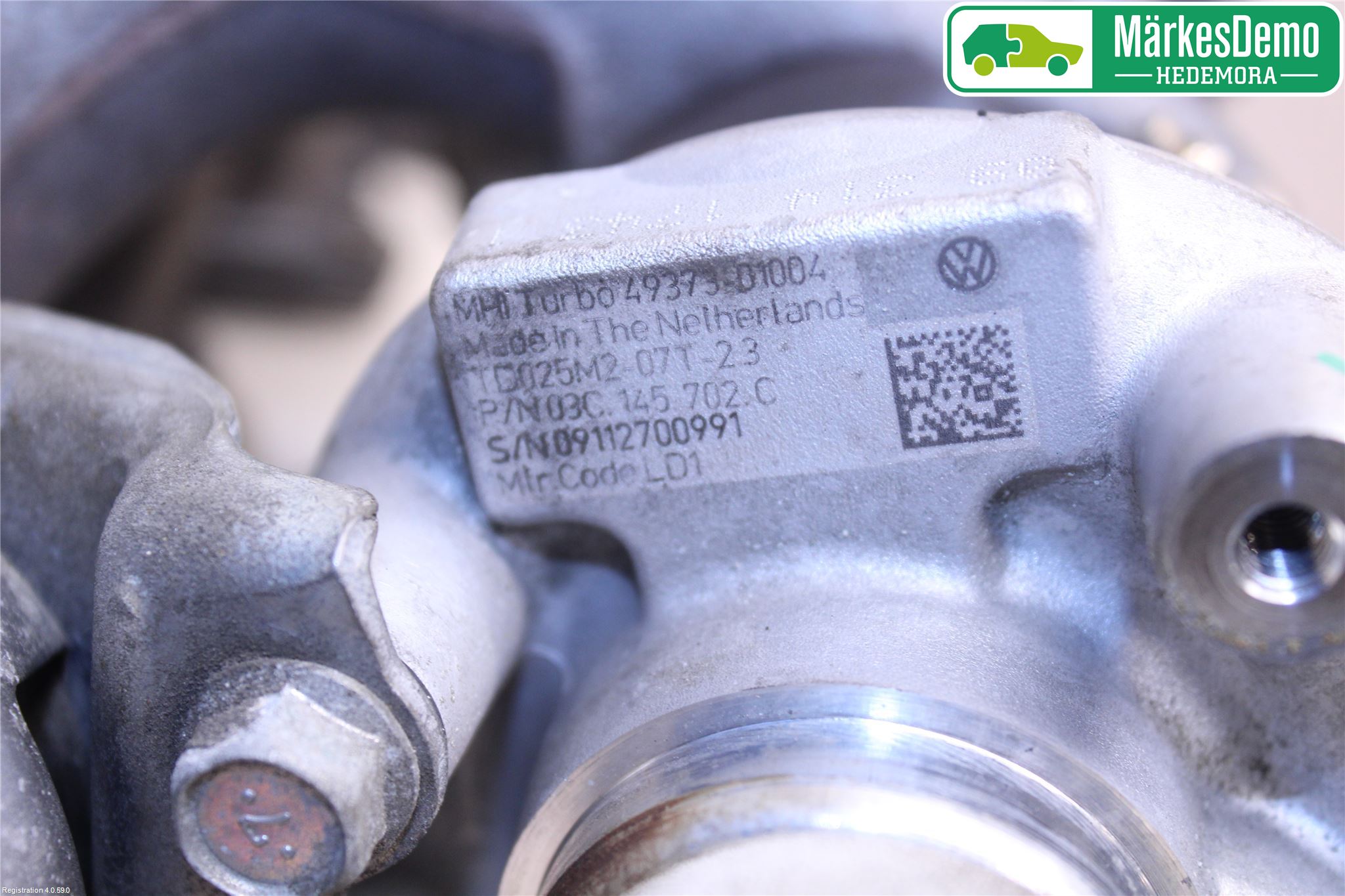 Volkswagen VW GOLF PLUS/CROSS GOLF 04-14 Turboaggregat