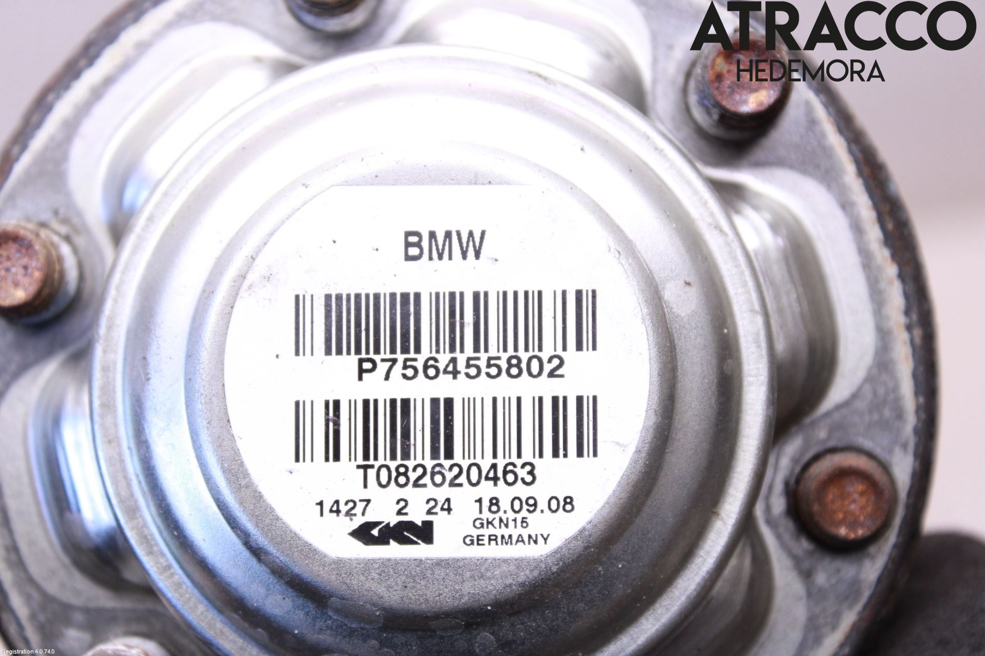 BMW X6 E71/E72   08-14 Drivaxel Bak Höger
