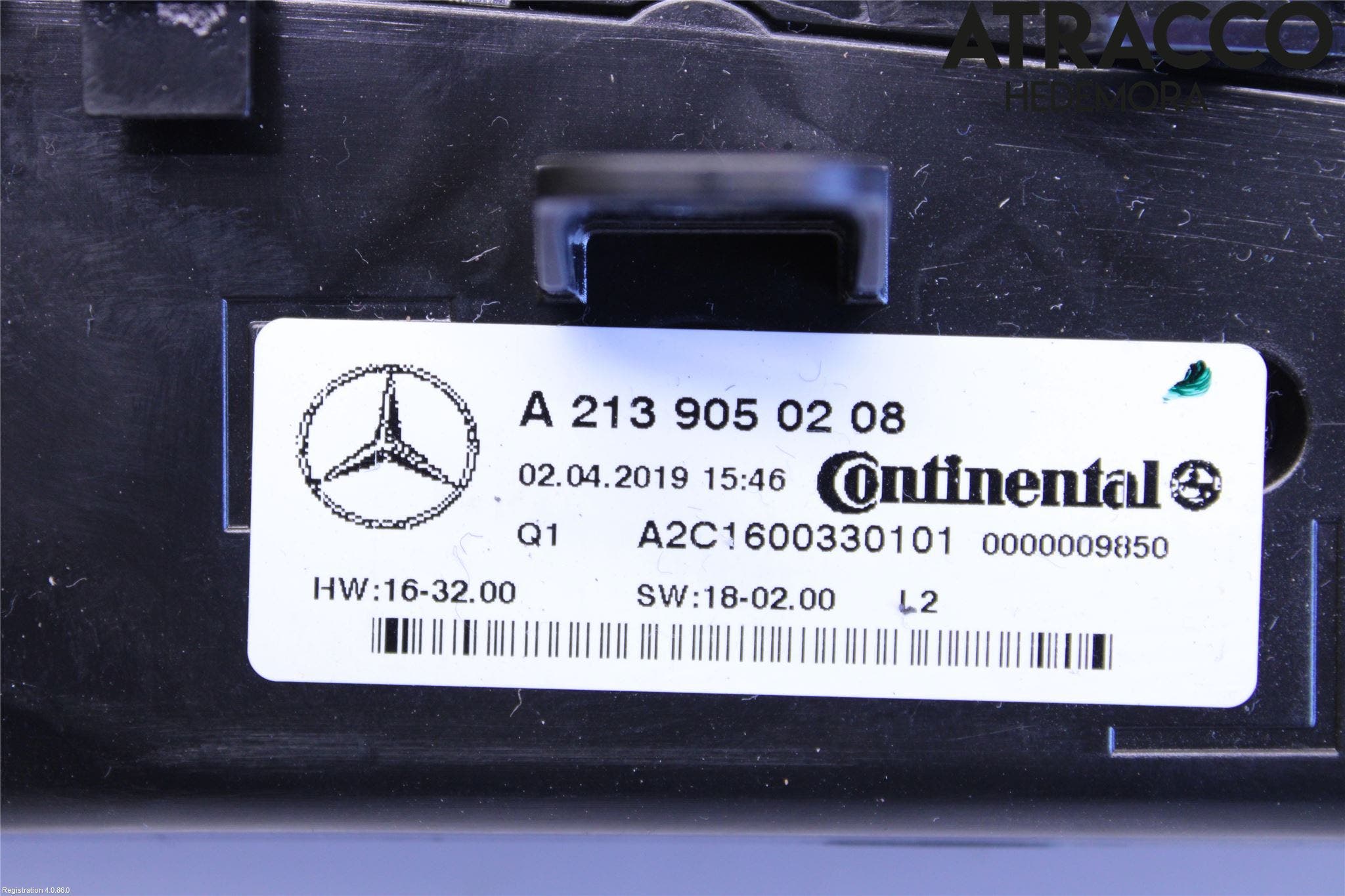 Mercedes-Benz MB E-KLASS (W213) 16-23 Ac Styrenhet Ac Manöveren