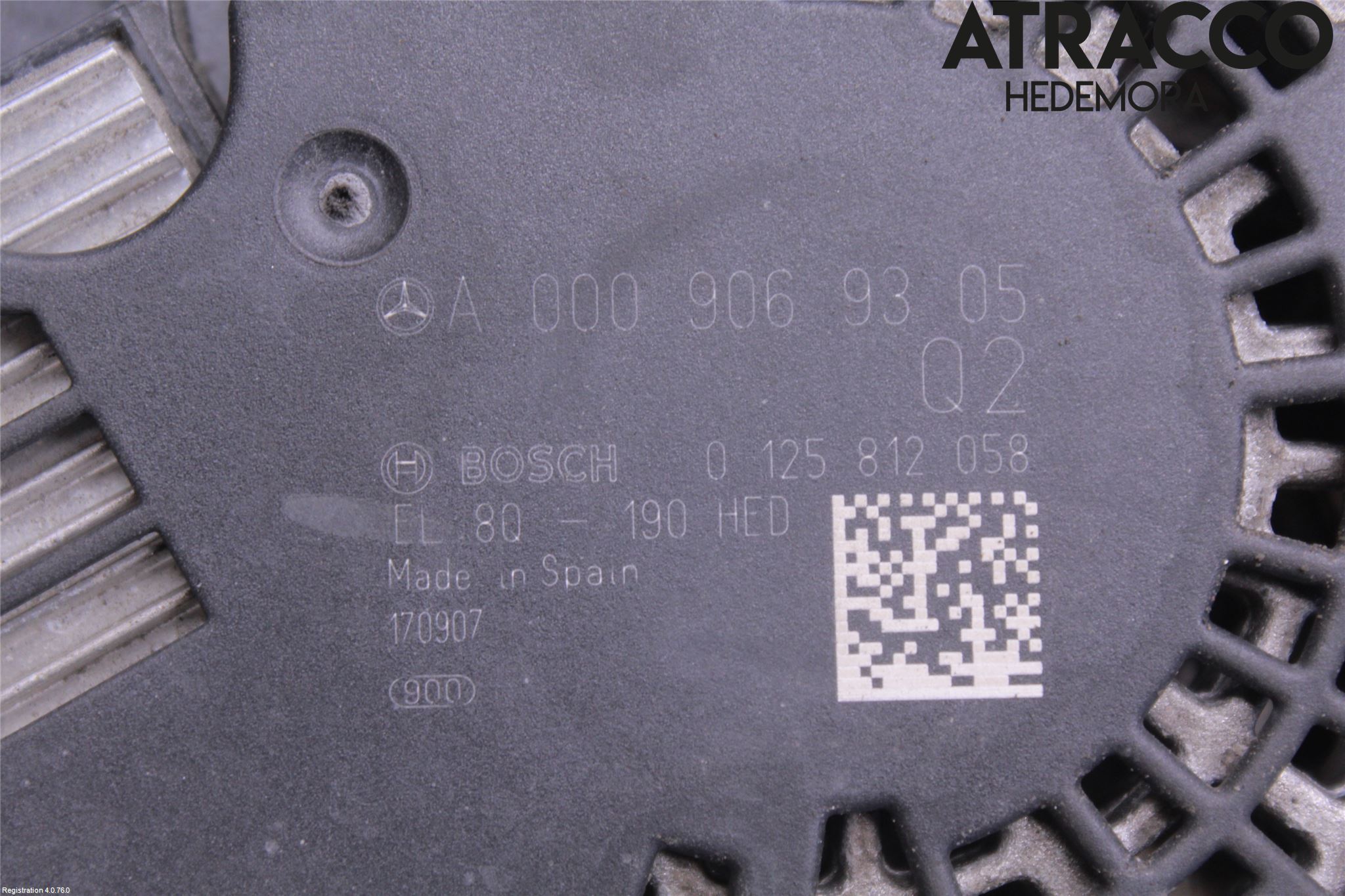 Mercedes-Benz MB C-KLASS (W205) 14-21 Generator