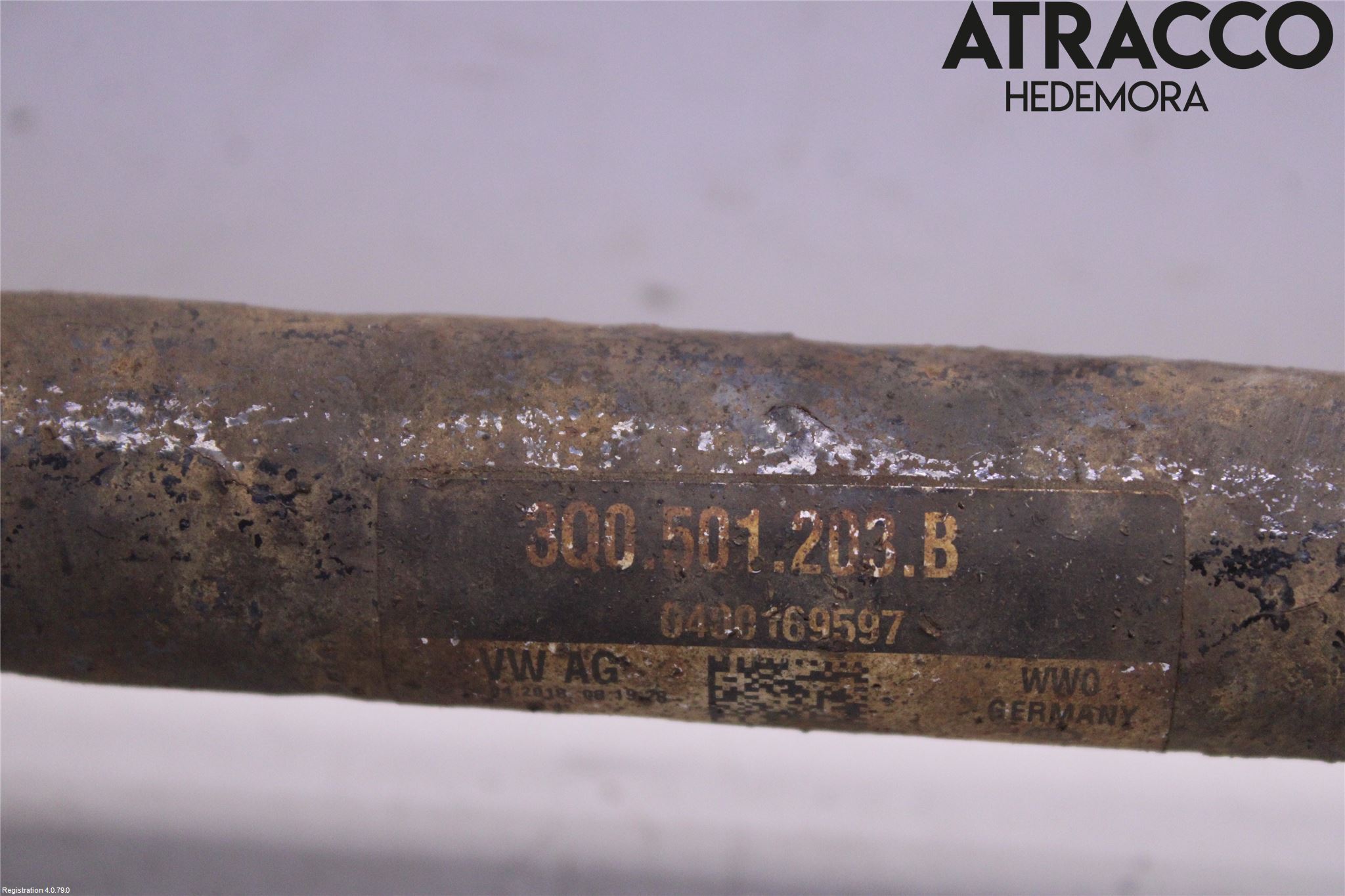Volkswagen VW TIGUAN 16-24 Drivaxel Bak Vänster