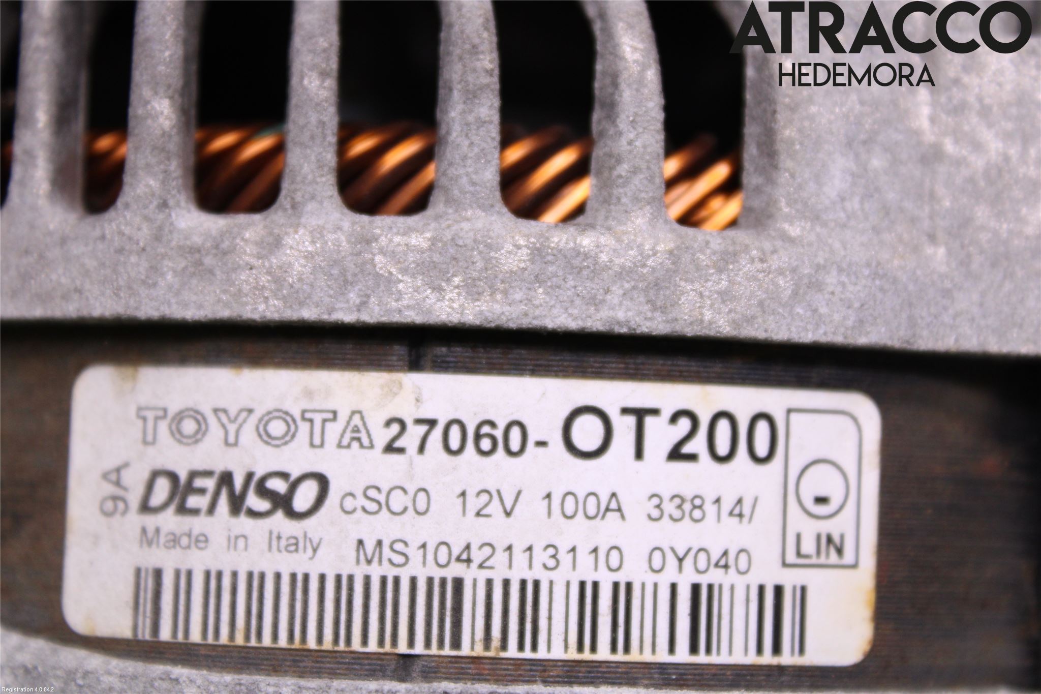 Toyota AURIS 13-19 Generator