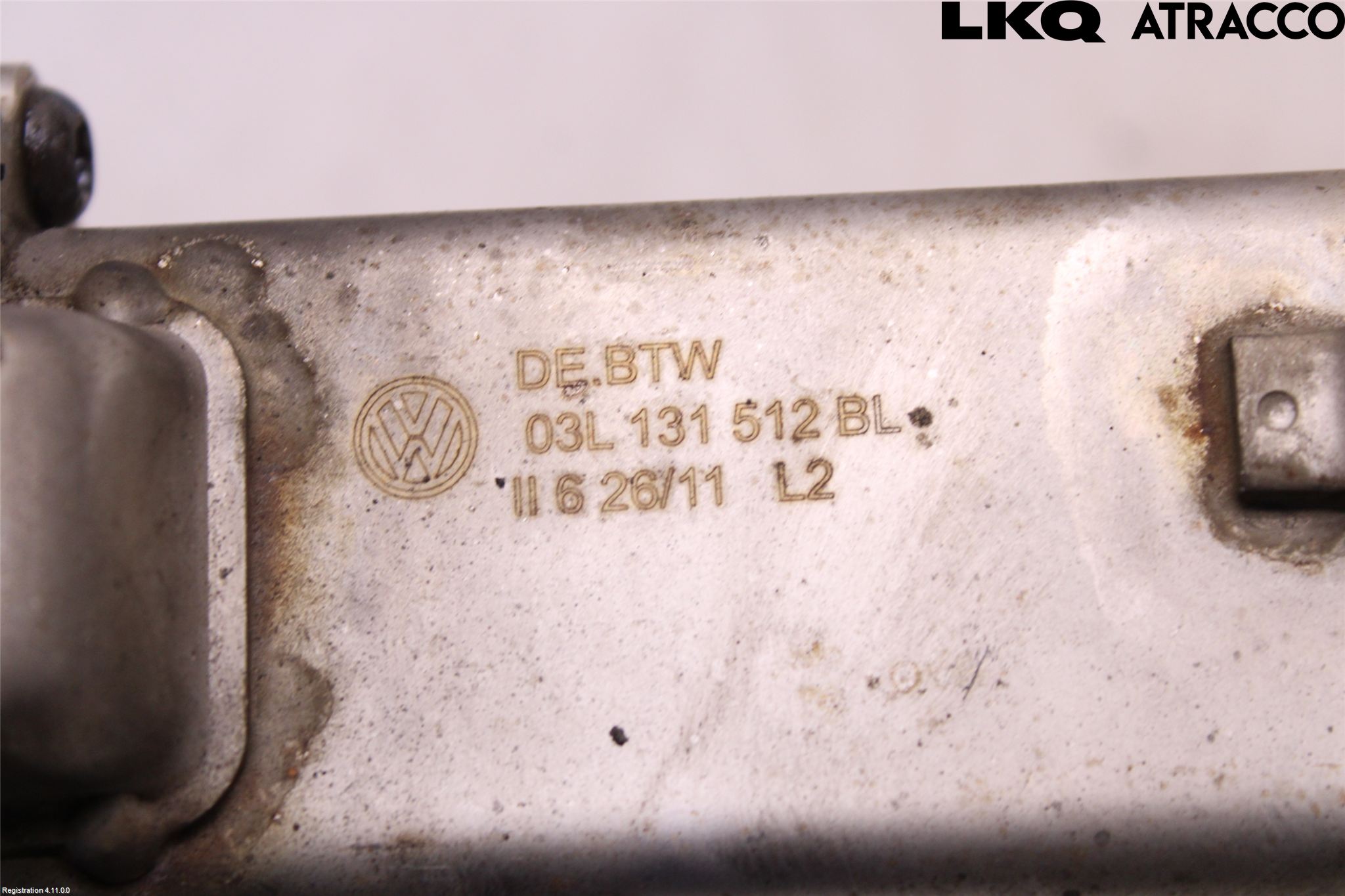 Volkswagen VW PASSAT 11-14 Avgaskylare