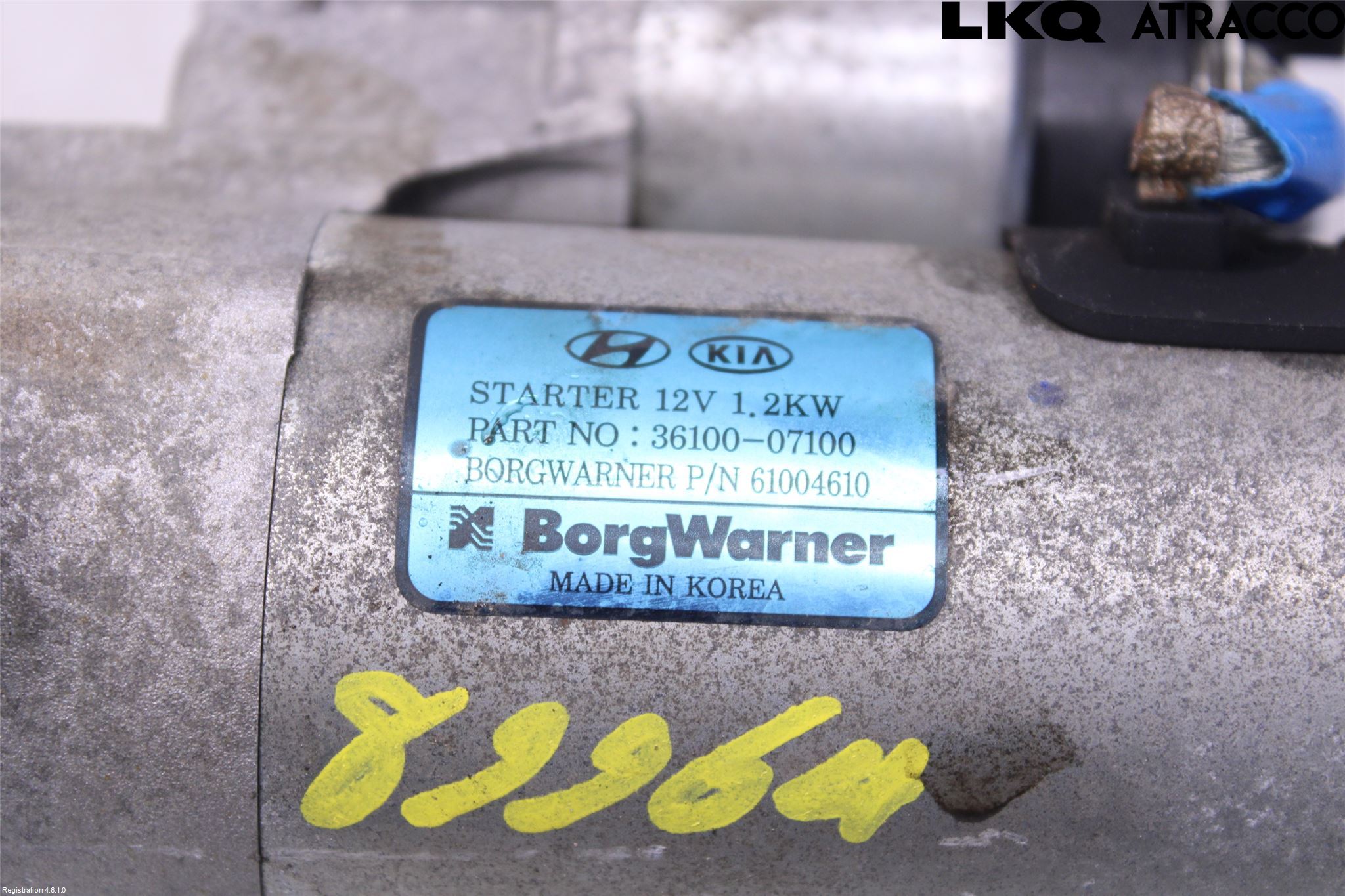 Hyundai i10 LA 20- Startmotor