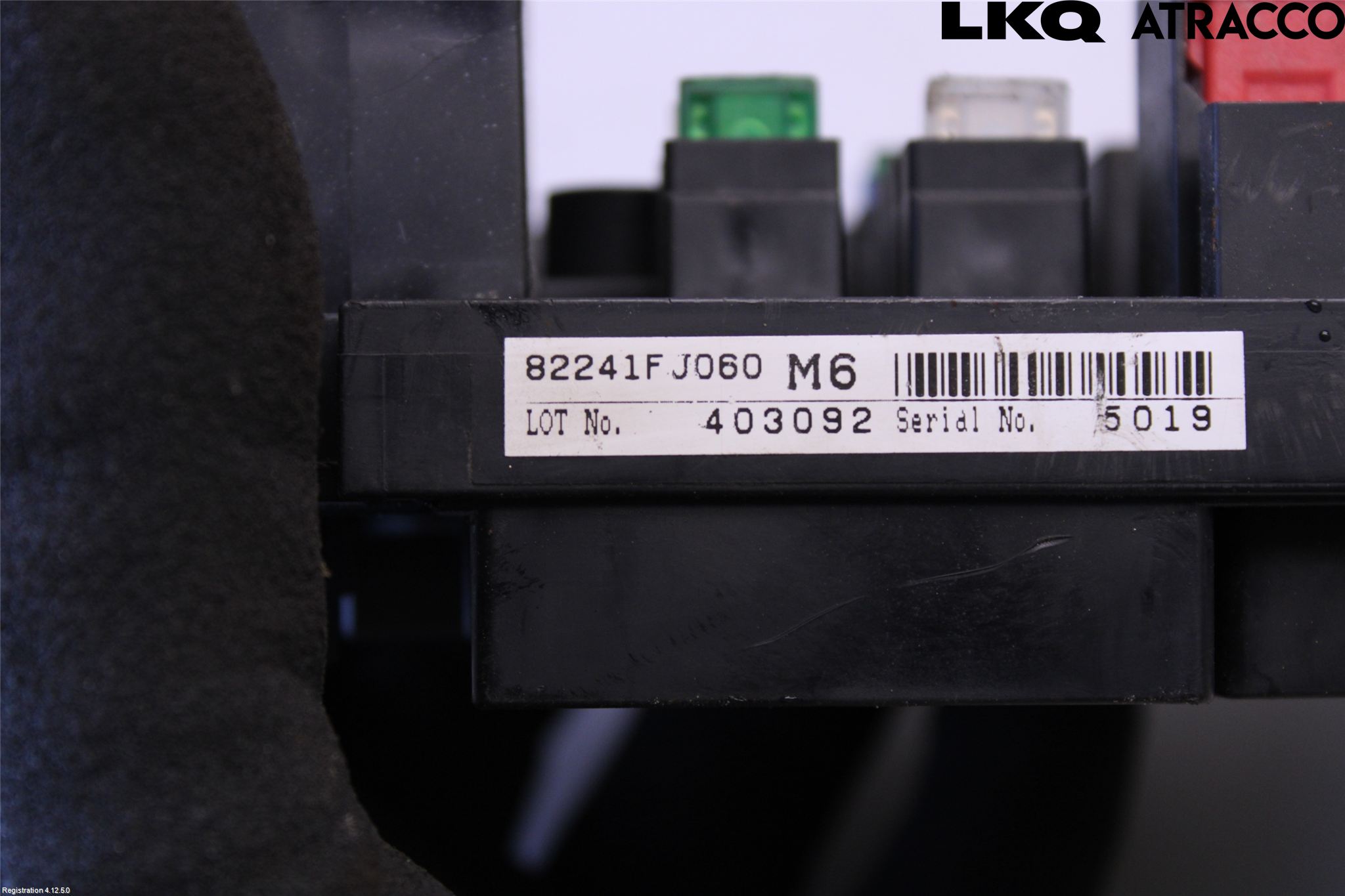 Subaru XV 12-17 Säkringsdosa-Elcentral