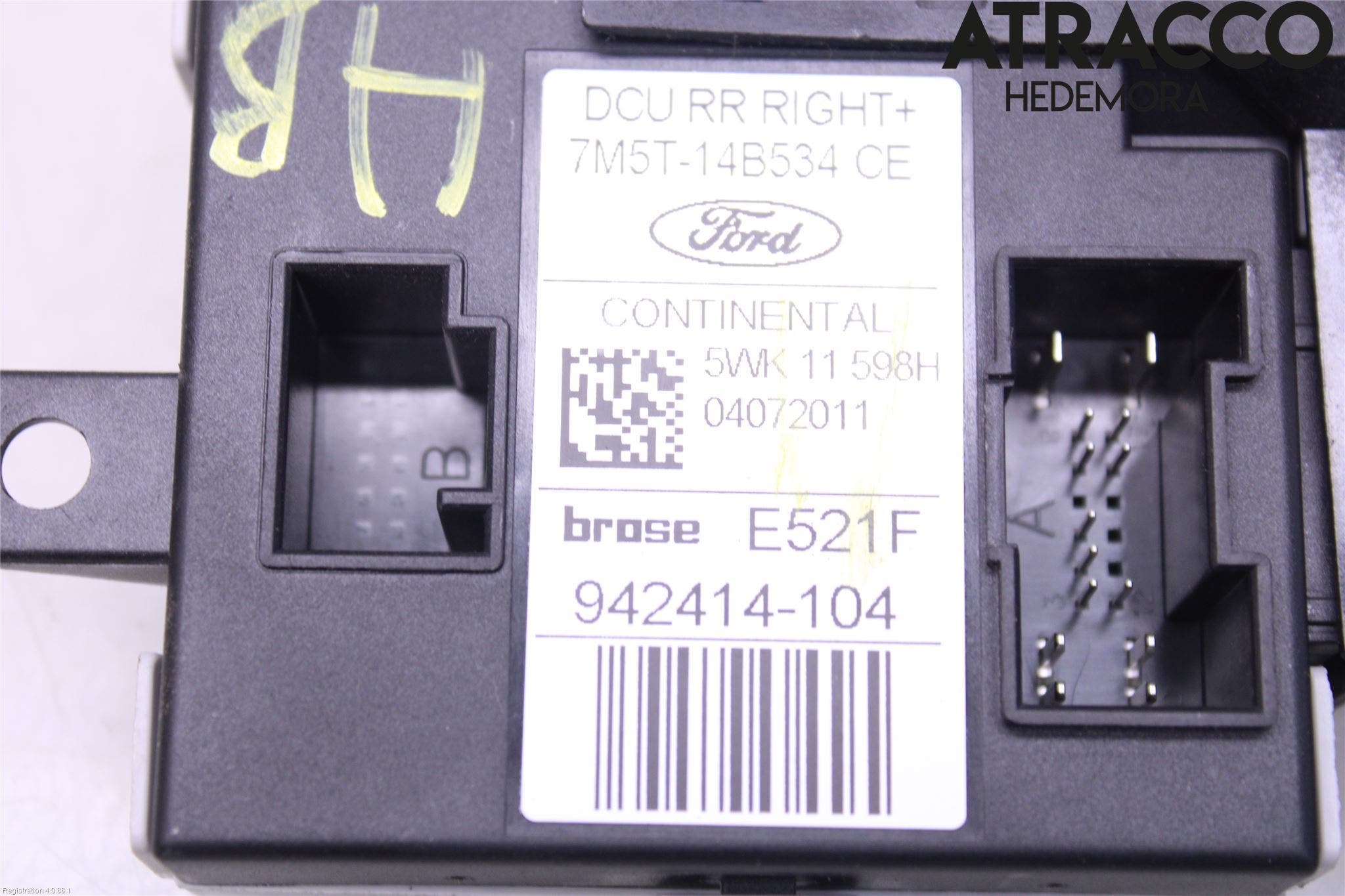 Ford KUGA 08-12 Fönsterhissmotor