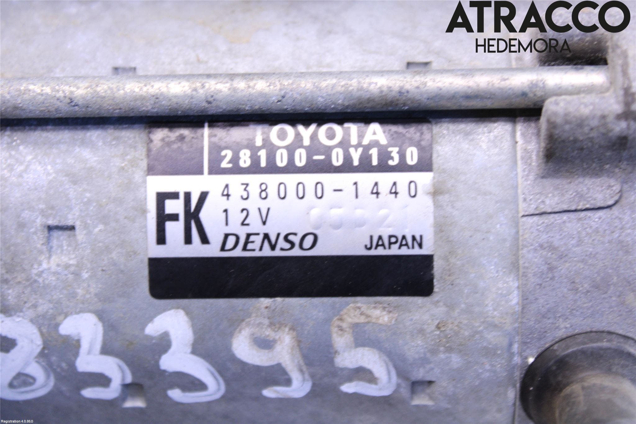 Toyota YARIS XP130 15-20 Startmotor