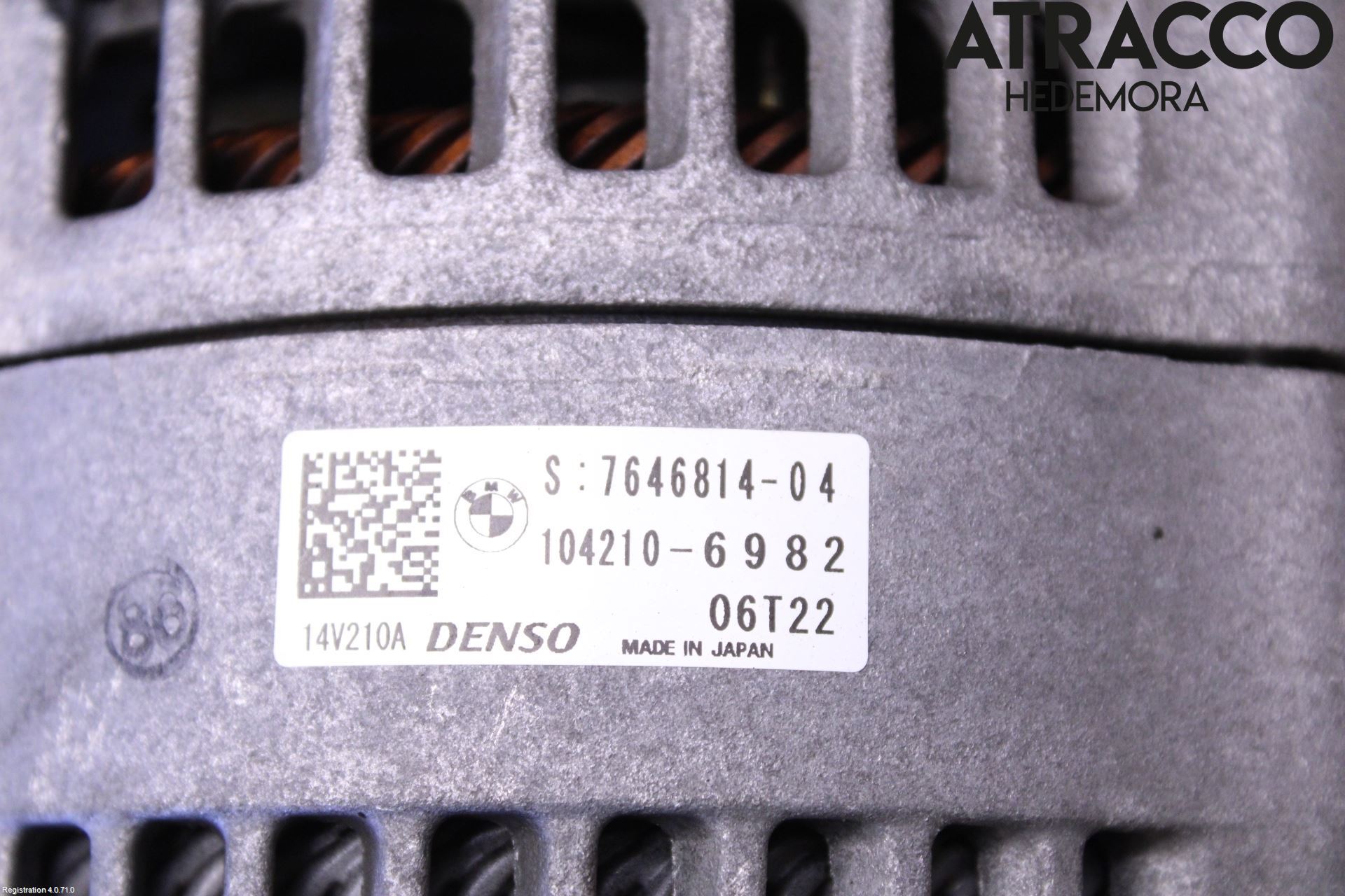 BMW 5 F10/F11/F18 09-17 Generator