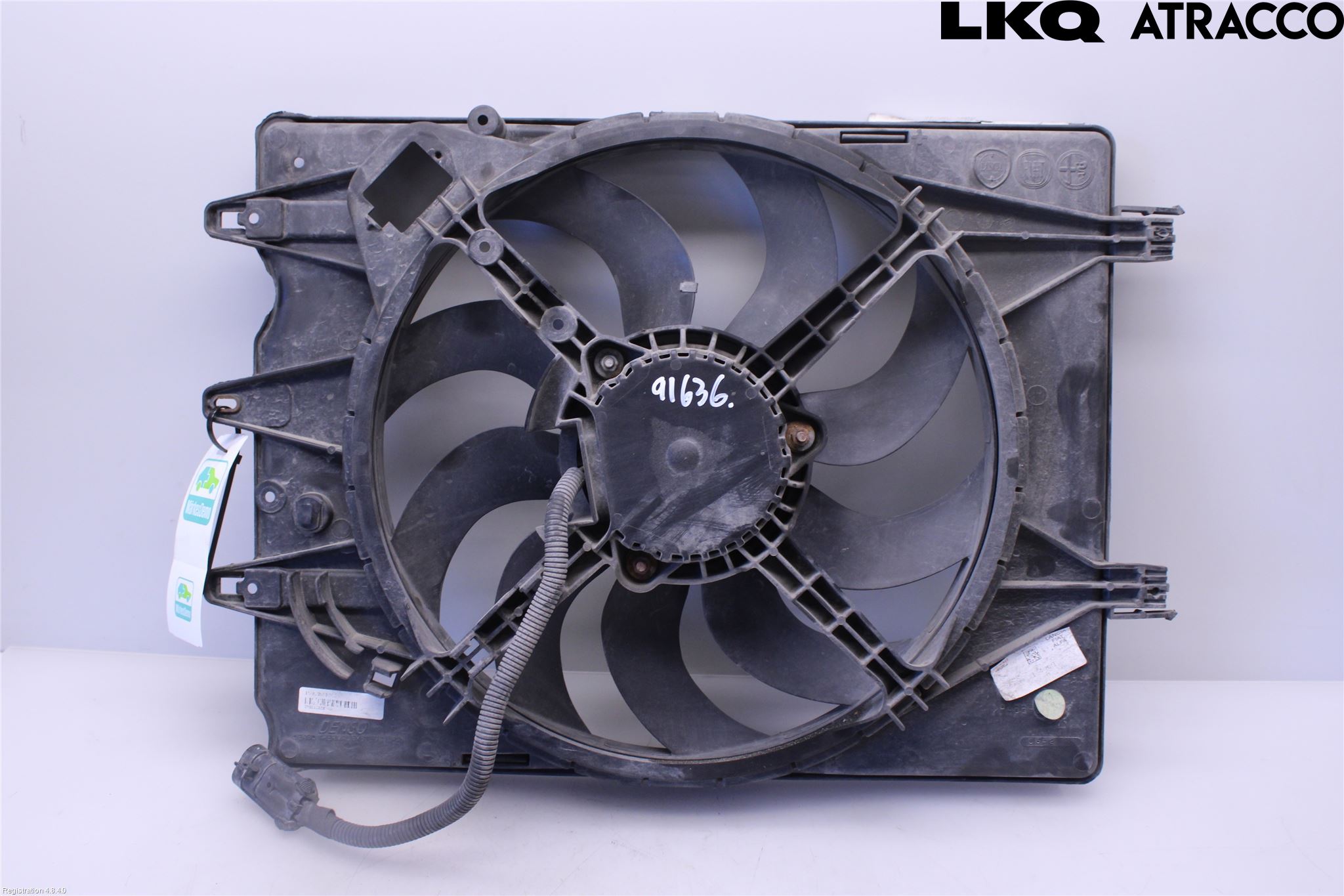 Fiat 500L 13-19 Kylfläkt El