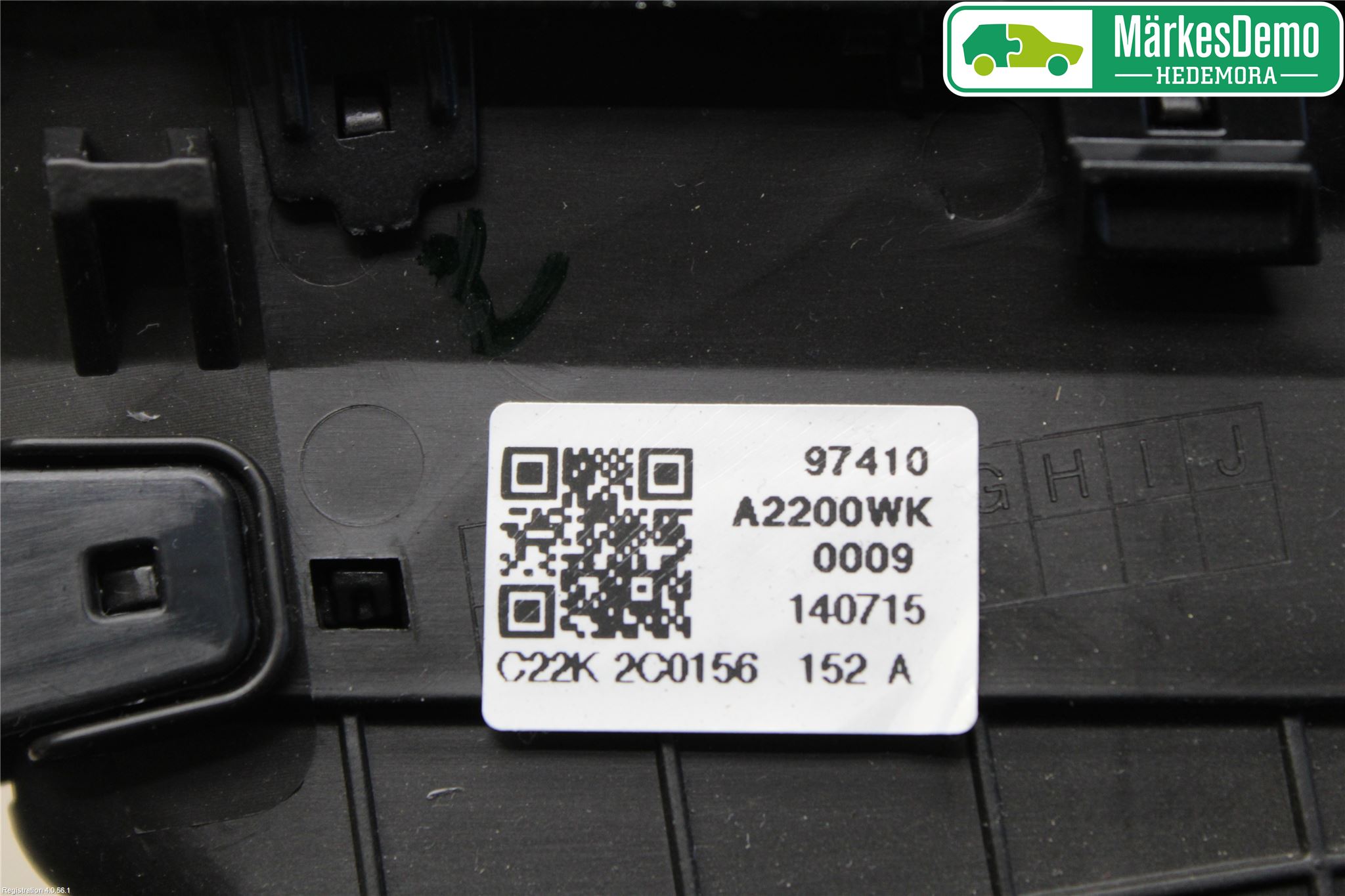 Kia CEED 12-18 Defrosterkanal-Munstycke