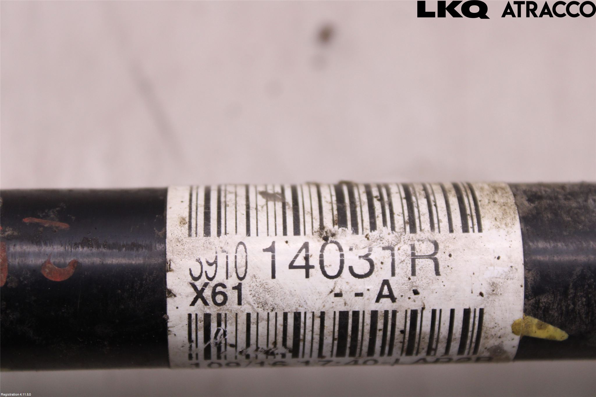 Renault KANGOO II 15-21 Drivaxel Fram Vänster