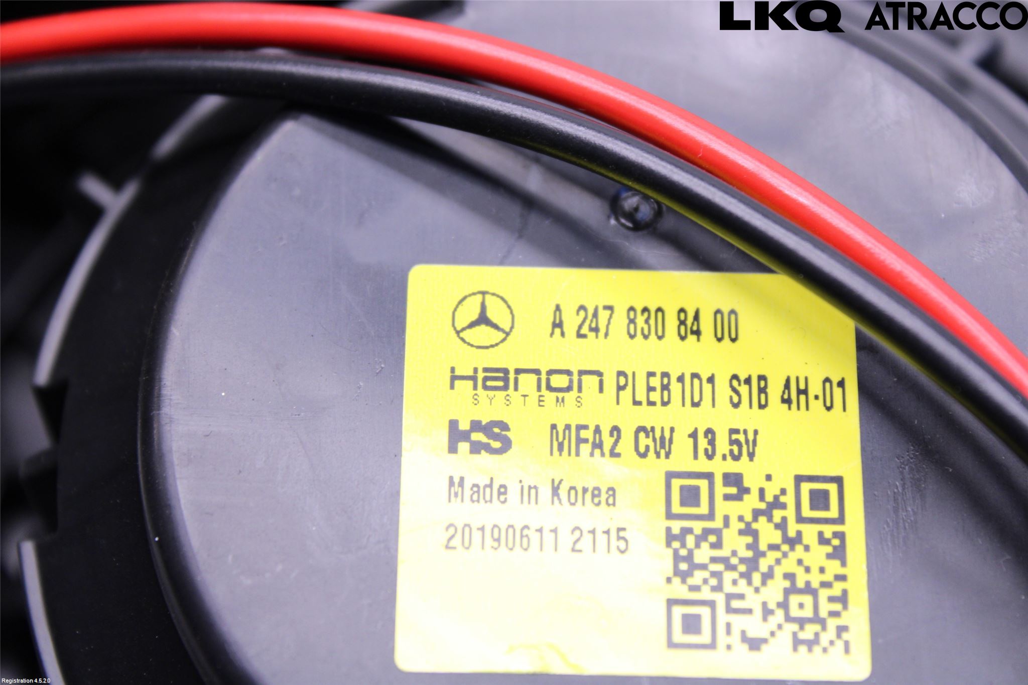 Mercedes-Benz MB CLA-KLASS (C118/X118) 19- Ac Värmefläkt