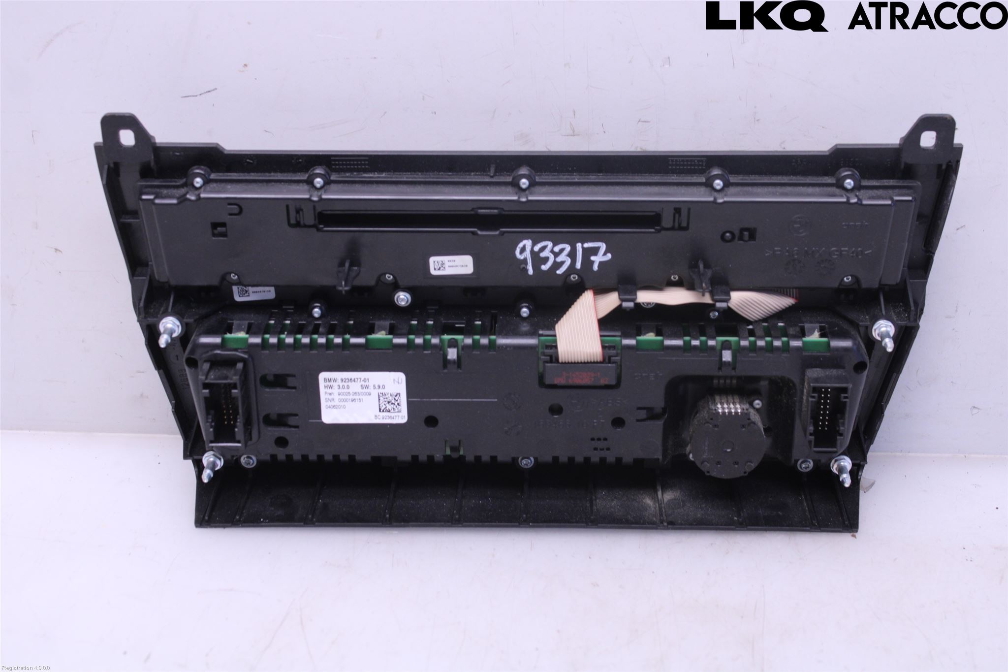BMW 5 F10/F11/F18 09-17 Ac Styrenhet Ac Manöveren