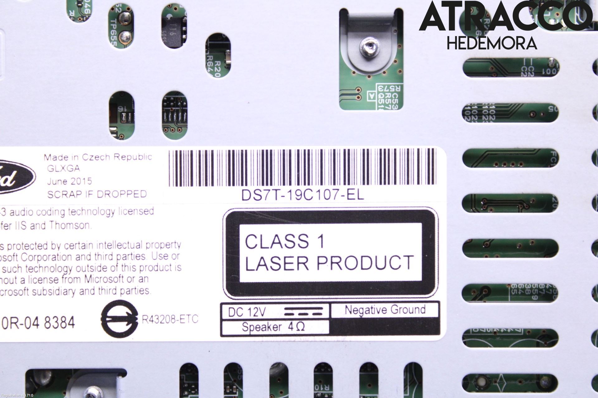 Ford MONDEO 15-22 Cd Radio - Multimediapanel