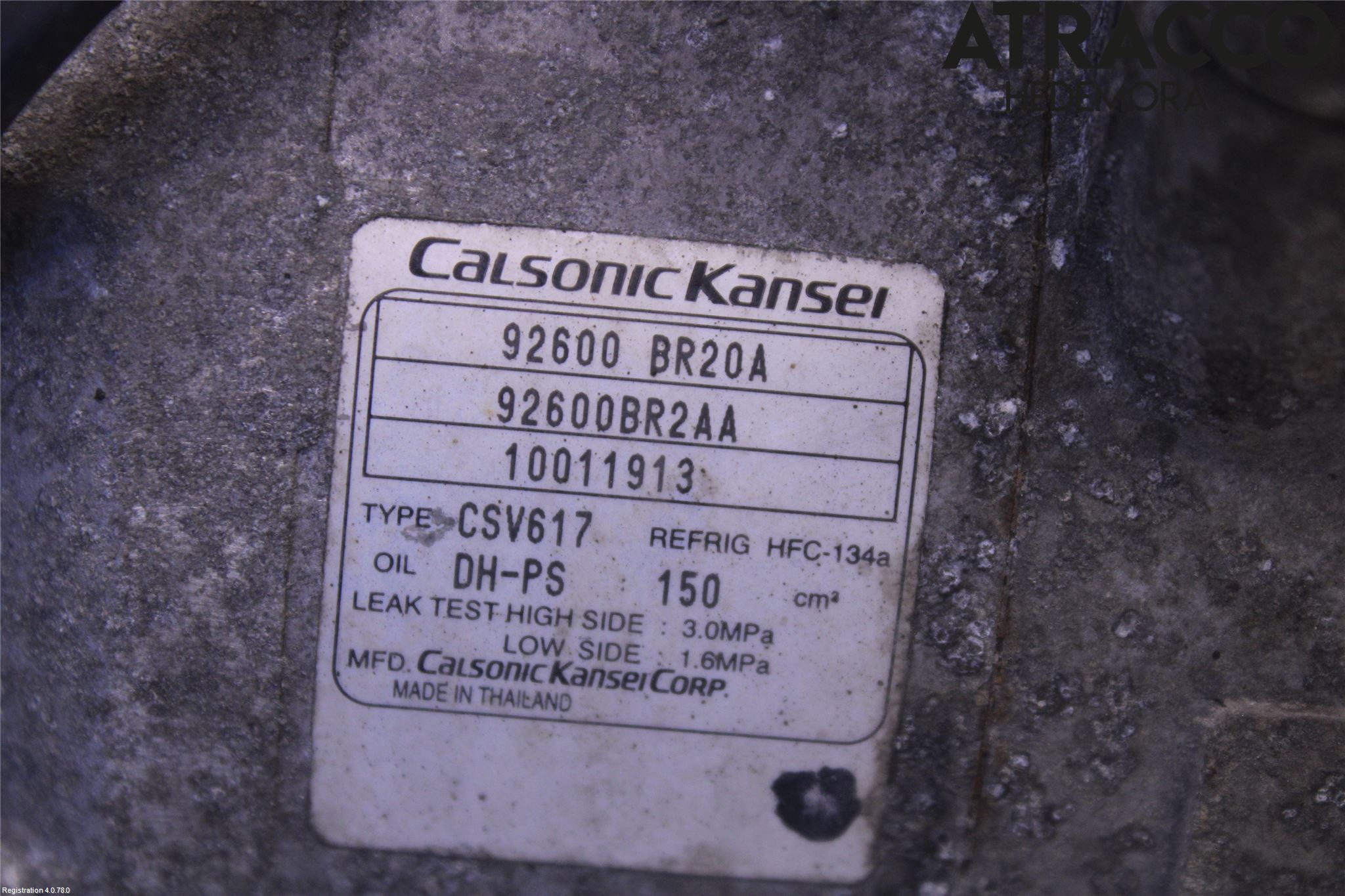 Nissan QASHQAI 10-14 Ac Kompressor