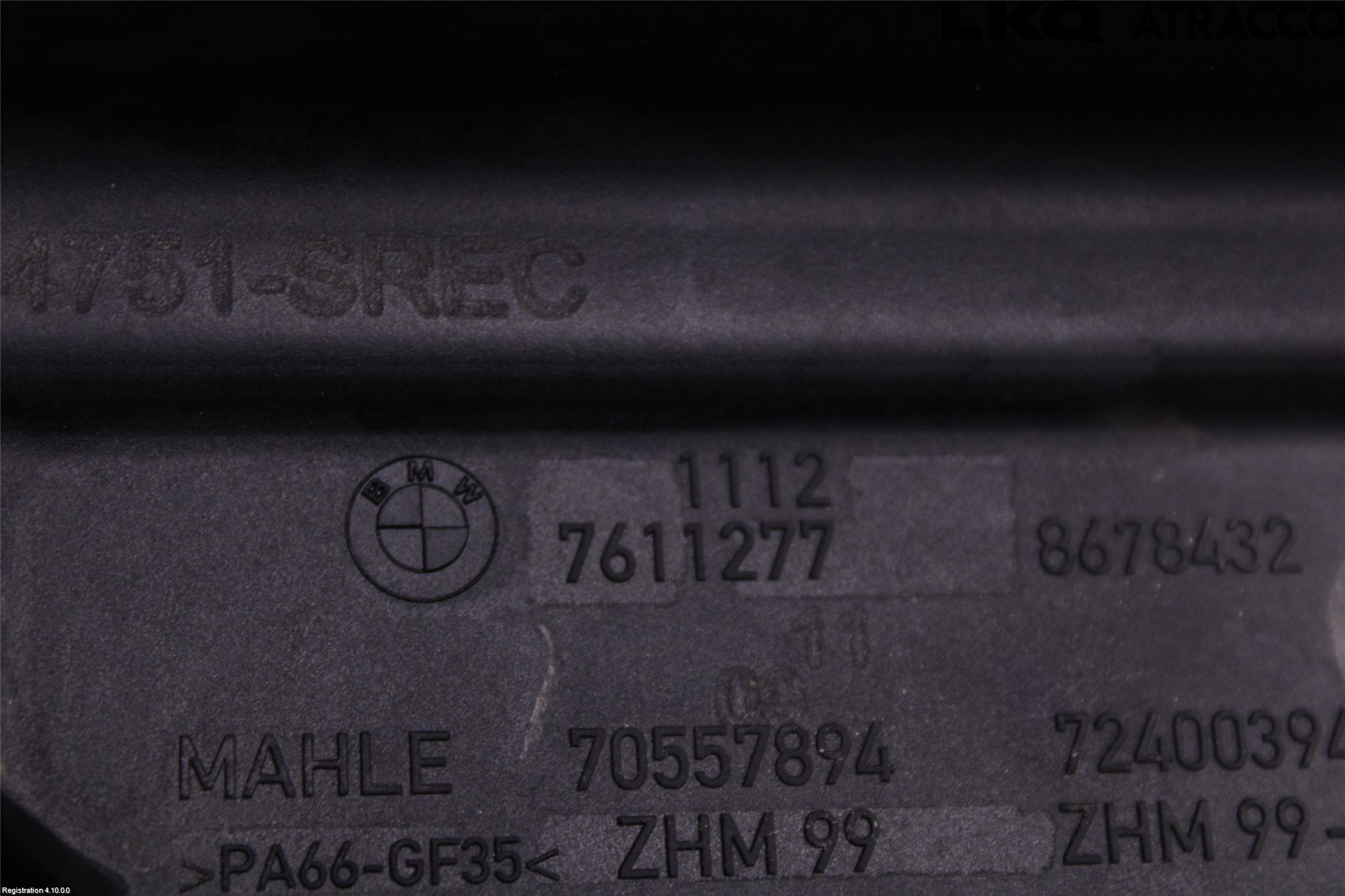 Mini COUNTRYMAN F60 17-23 Ventilkåpa