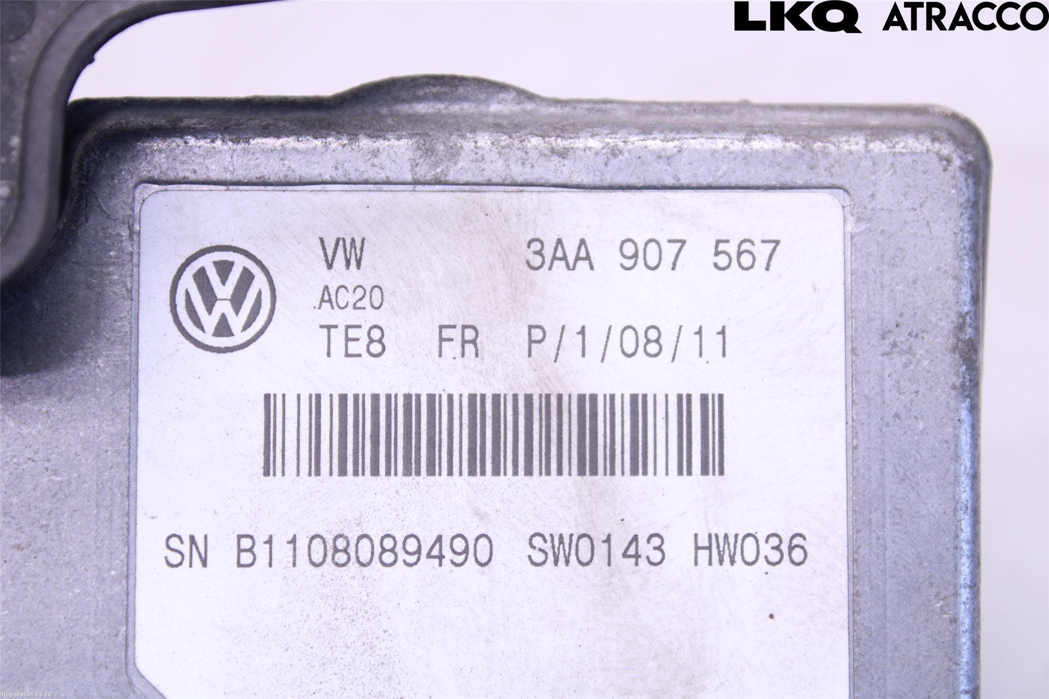 Volkswagen VW PASSAT 11-14 Sensor Aktivt Kollisionsskydd