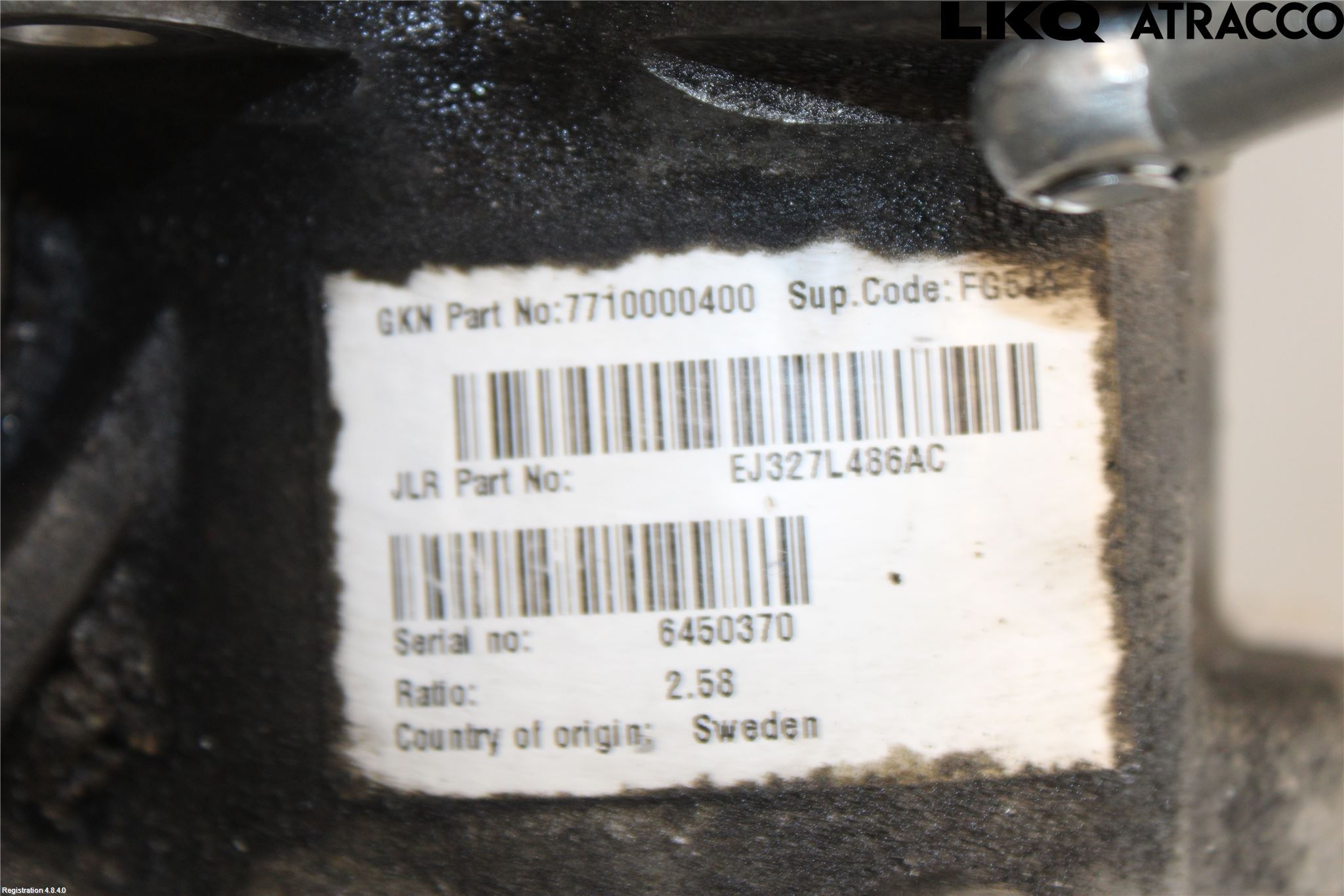 Jaguar E-PACE 17- Växel Fördelningslåda