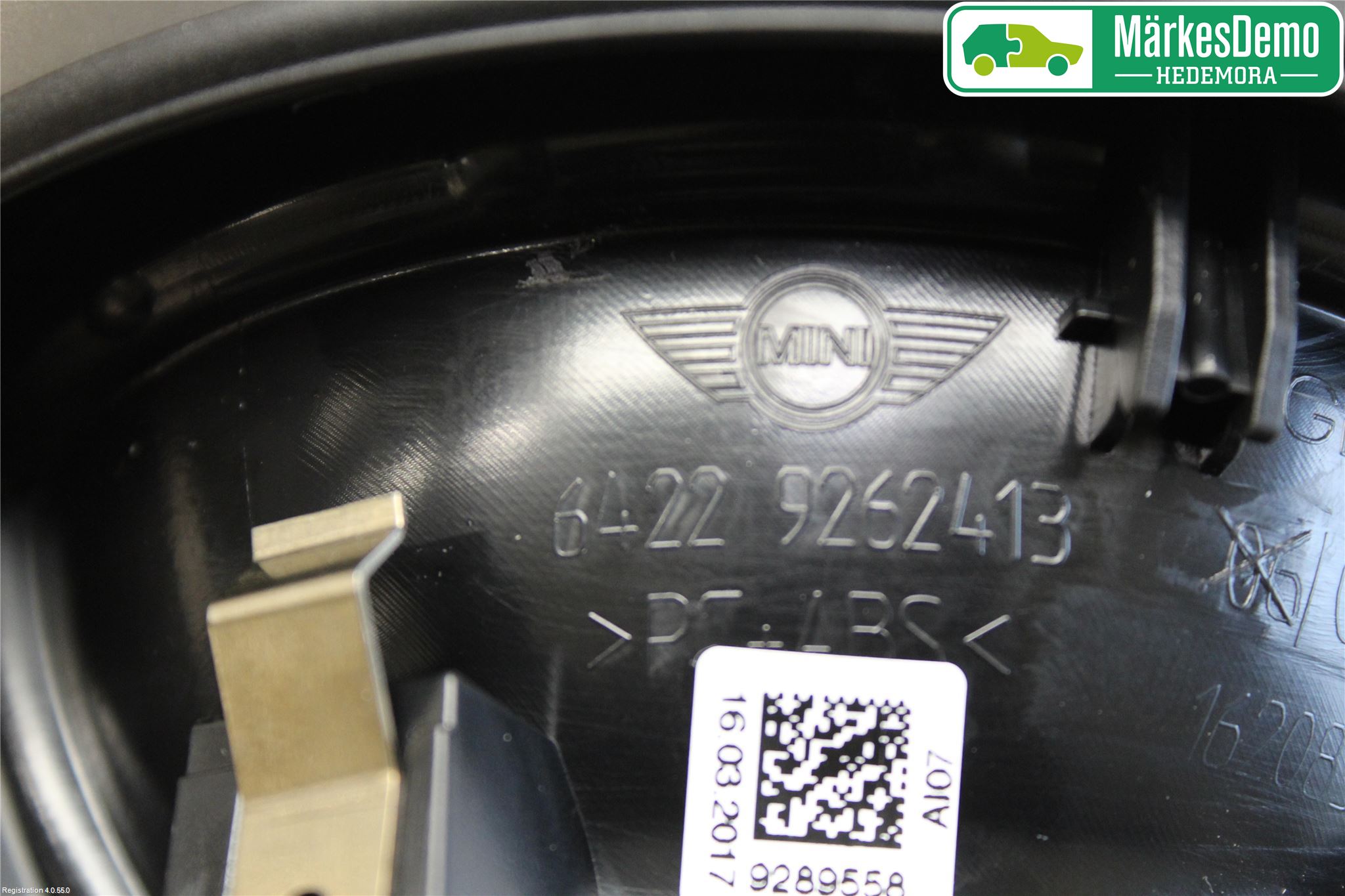 Mini ONE/COOPER 3DR F56 14-24 Defrosterkanal-Munstycke