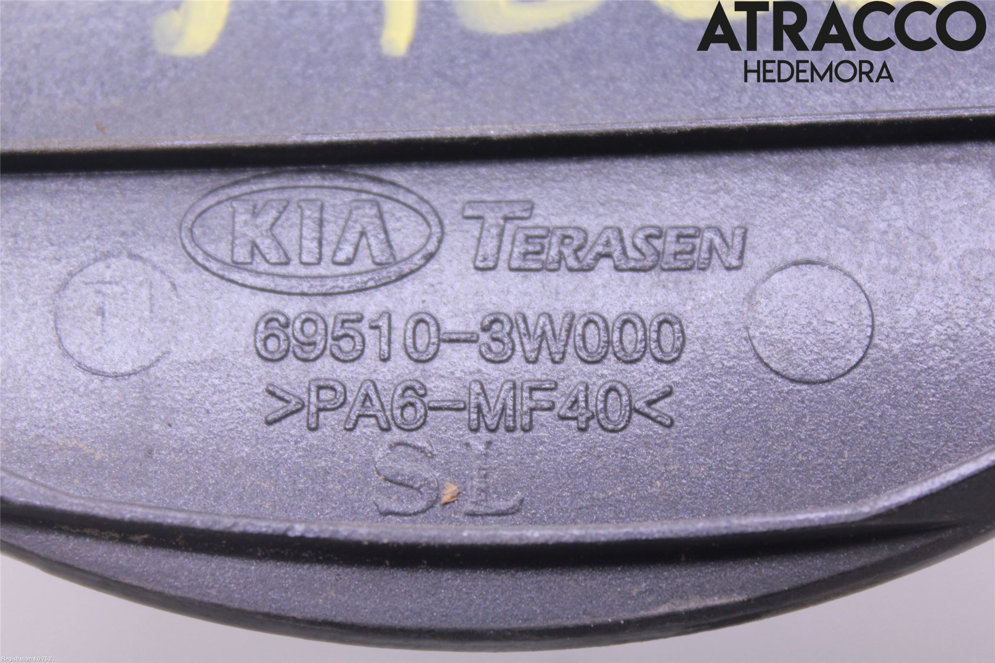 Kia SPORTAGE (SL) 11-15 Tanklucka