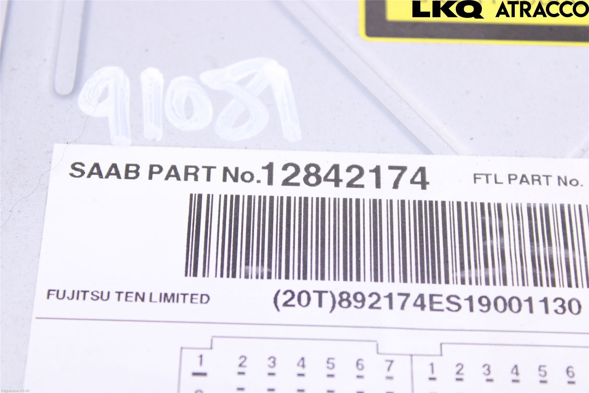 Saab 9-3 VER2/VER3 08-15 Cd Radio - Multimediapanel
