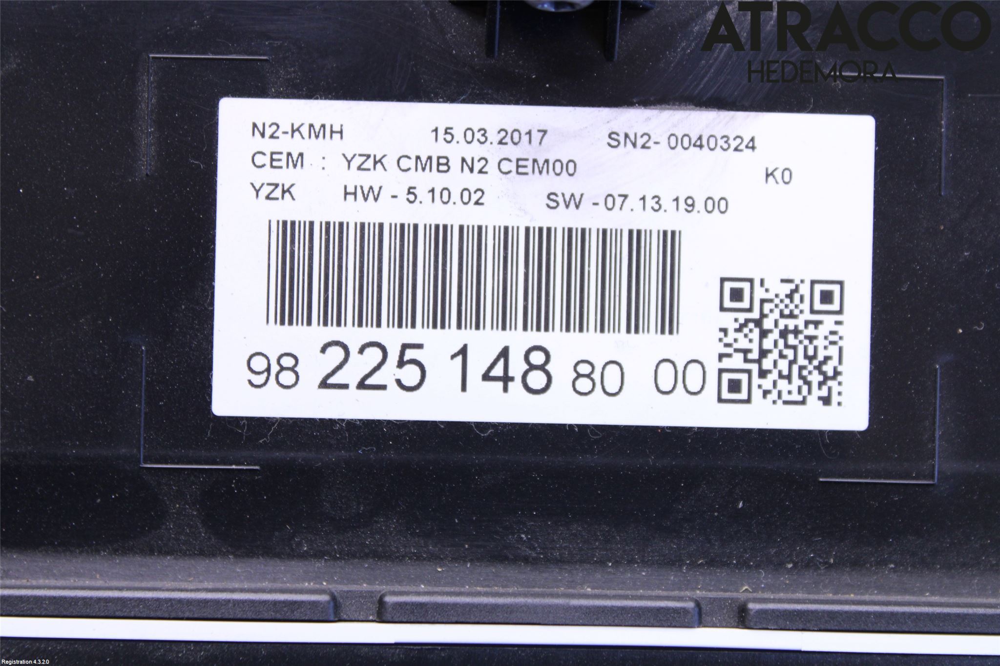 Citroen JUMPY/E-JUMPY 16- Instrument Komb