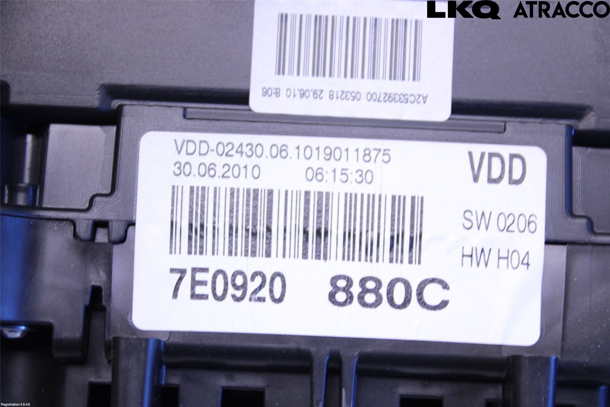 Volkswagen VW TRANSP/CARAVELLE (T5) 04-15 Instrument Komb