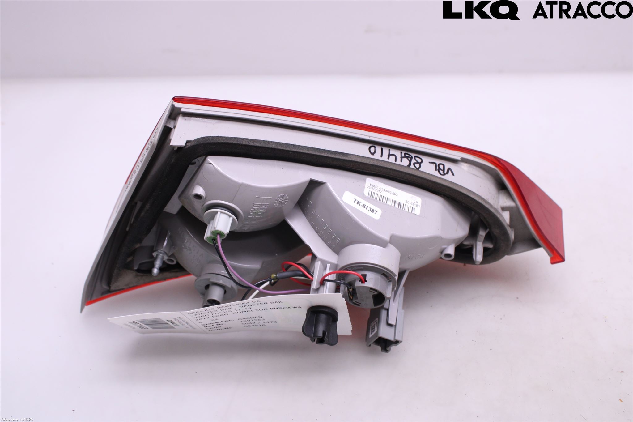 Ford FOCUS 11-14 Bakljus Lucka Vä