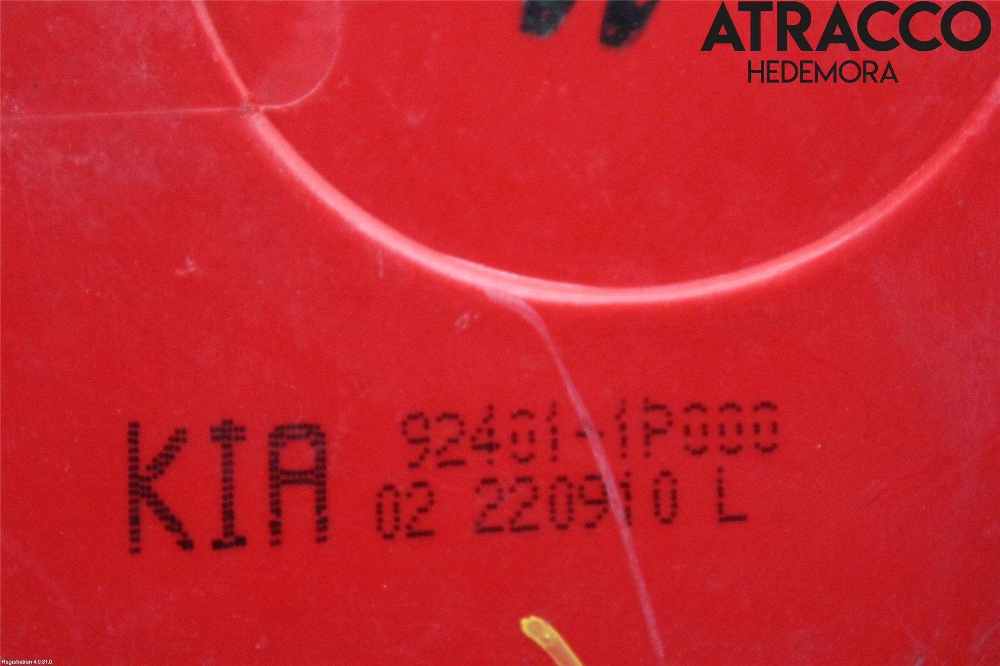 Kia VENGA 10-19 Bakljus Vänster