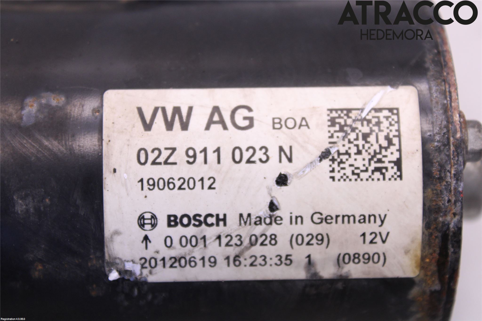 Skoda ROOMSTER Startmotor Diesel