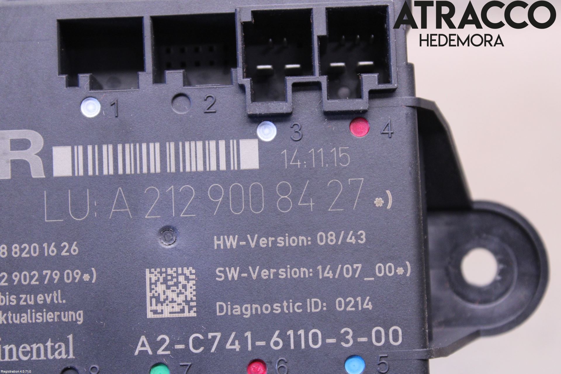 Mercedes-Benz MB E-KLASS (W212) 09-16 Styrenhet Dörr