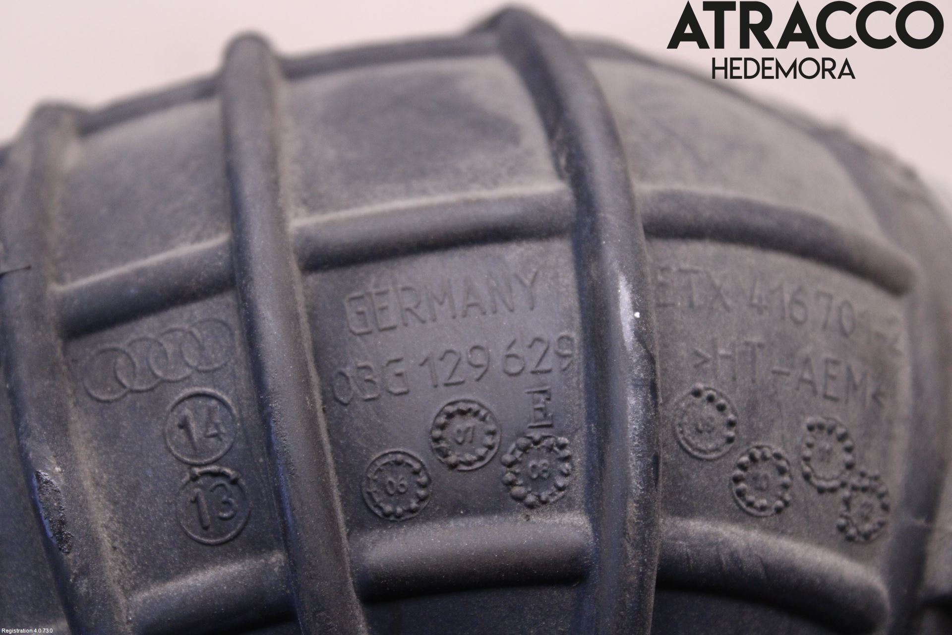 Audi A4 12-15 Injgummibälg-Slang