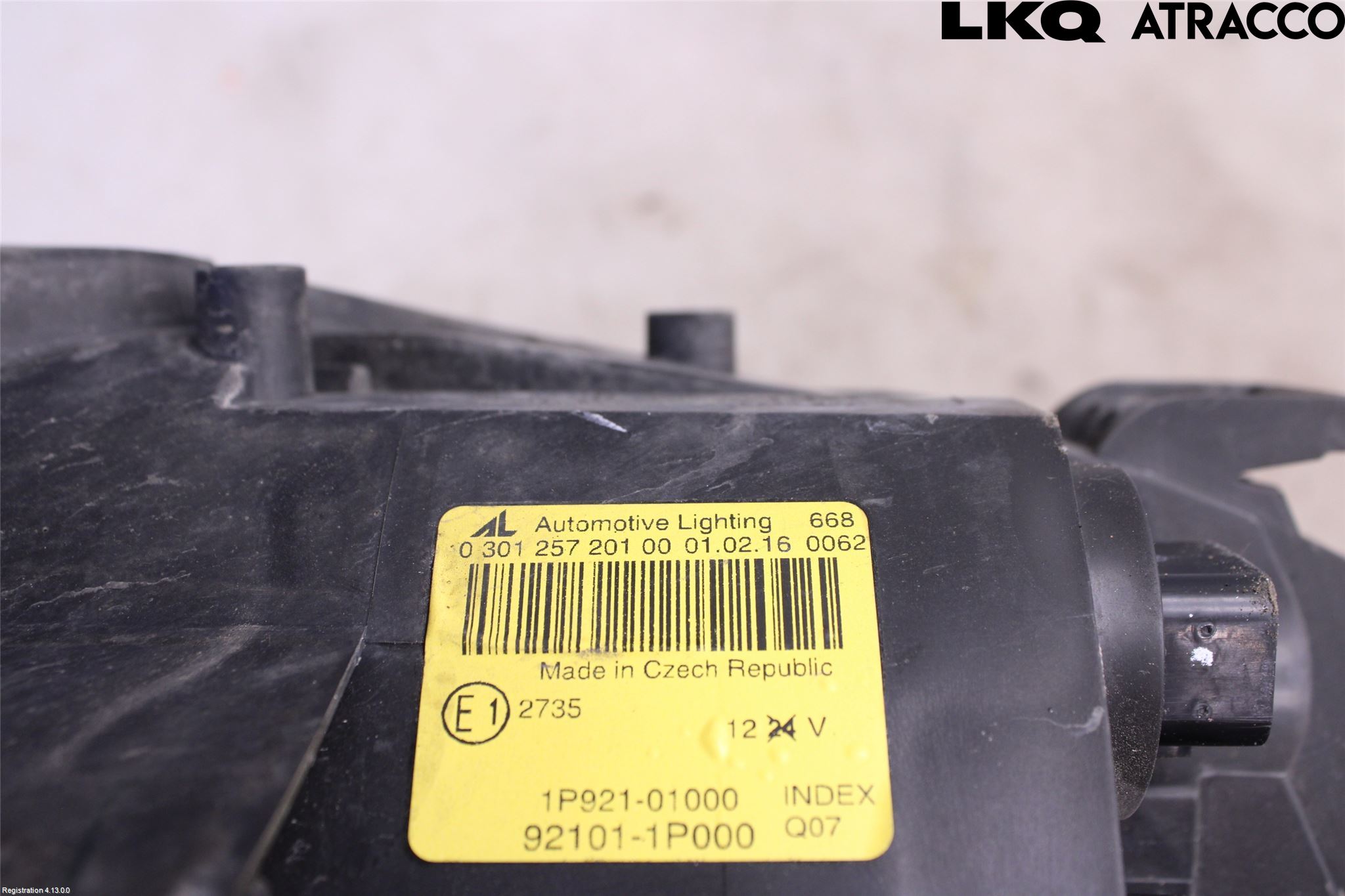 Kia VENGA 10-19 Strålkastare Vänster