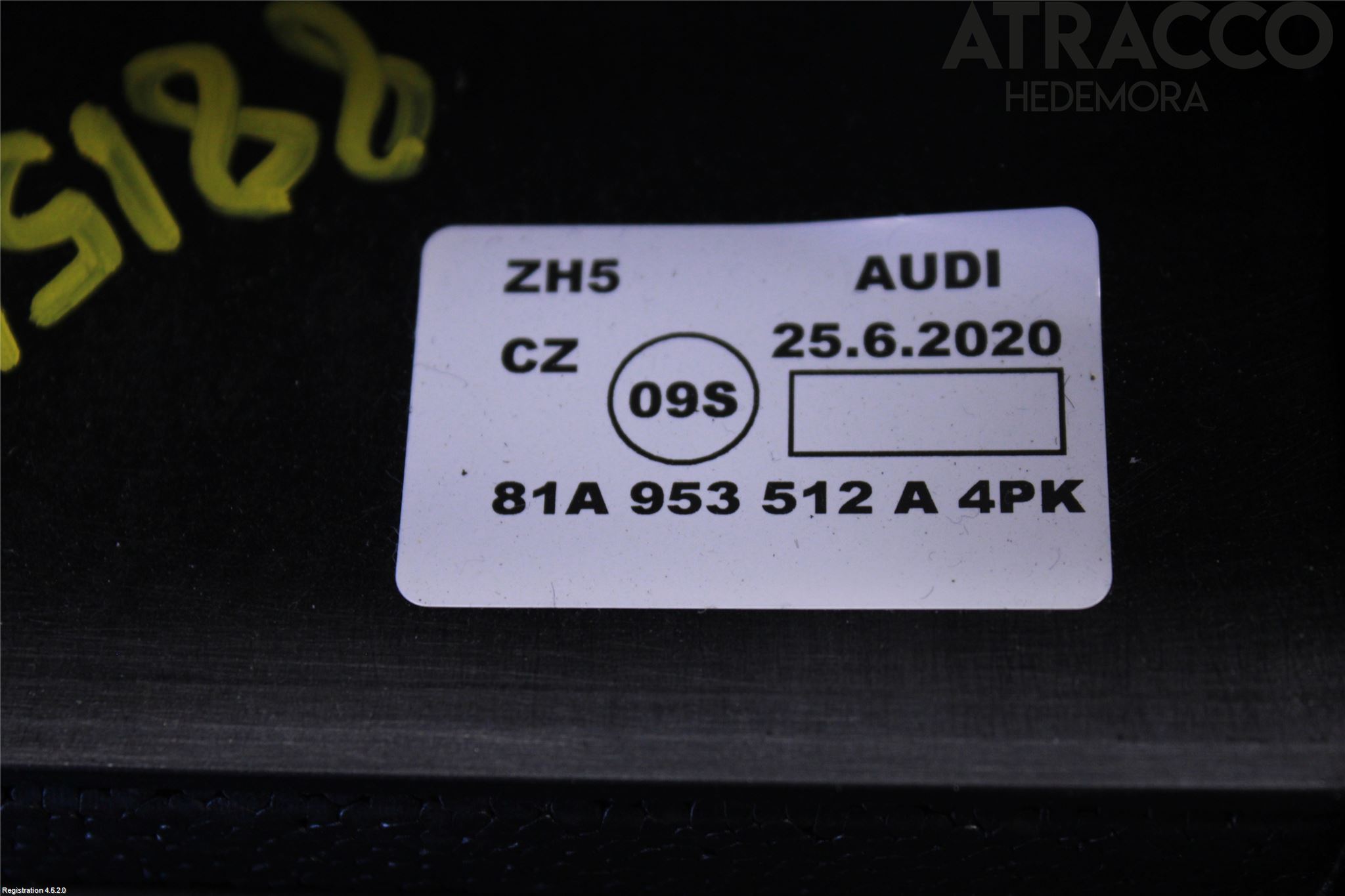 Audi Q2/SQ2 17- Rattkåpa-Kåpor