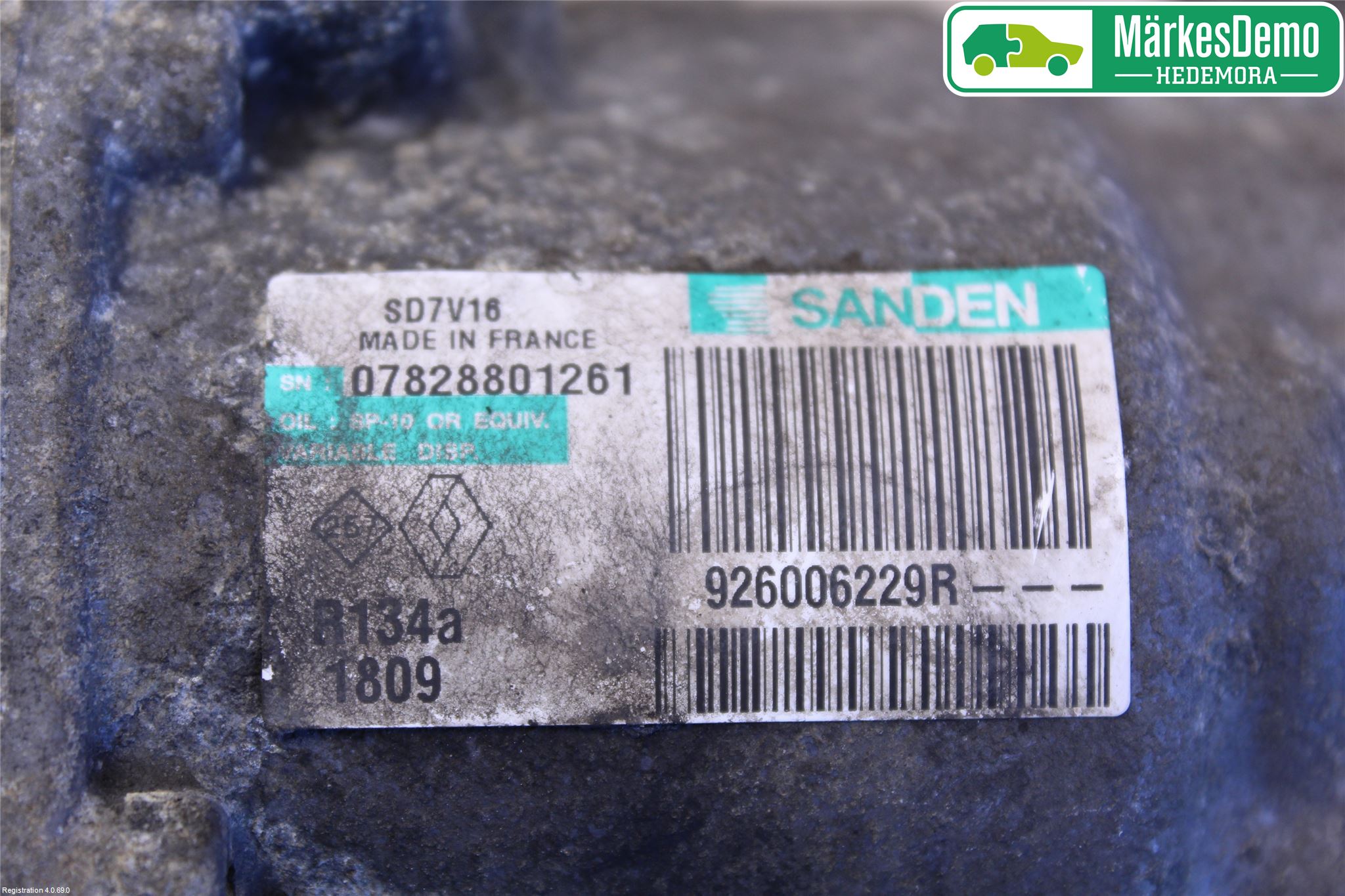 Dacia DUSTER 10-17 Ac Kompressor