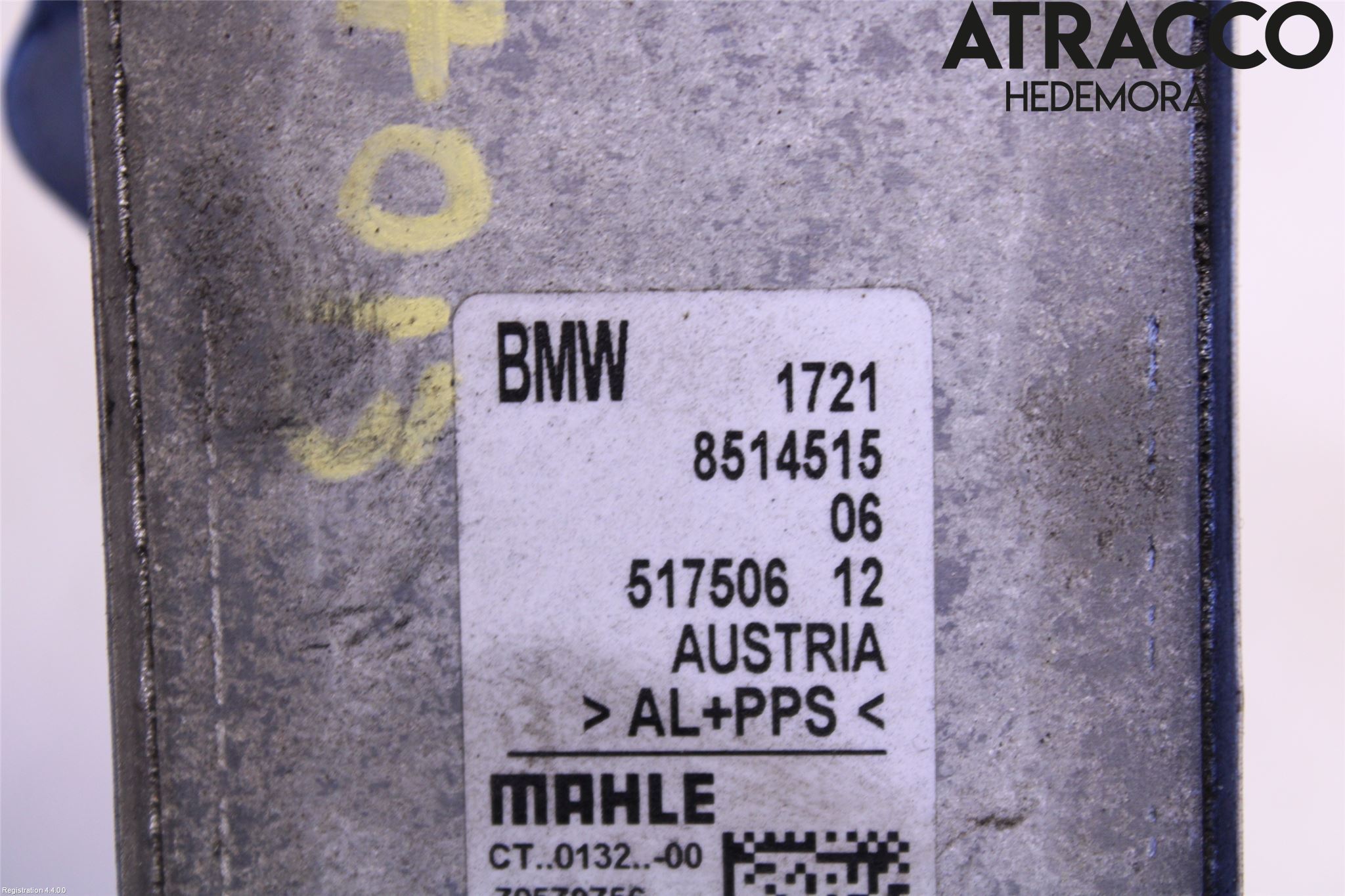 BMW 5 F10/F11/F18 09-17 Oljekylare Automat