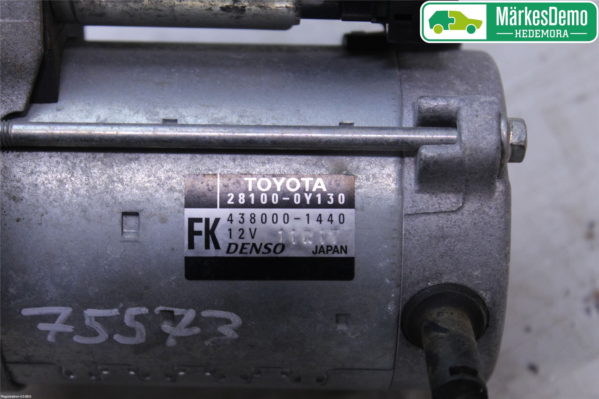 Toyota YARIS XP130 15-20 Startmotor