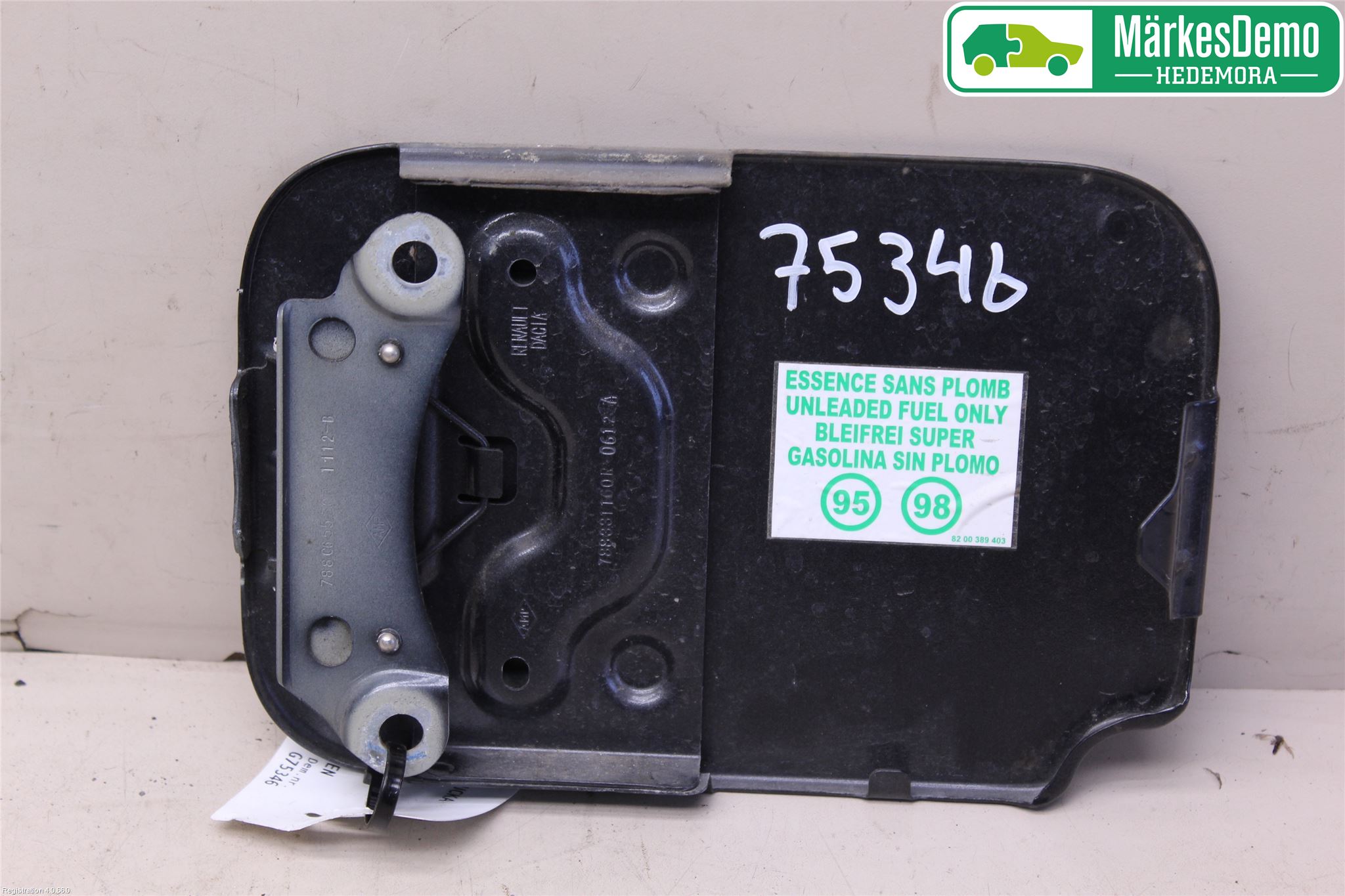 Dacia LODGY 12-18 Tanklucka