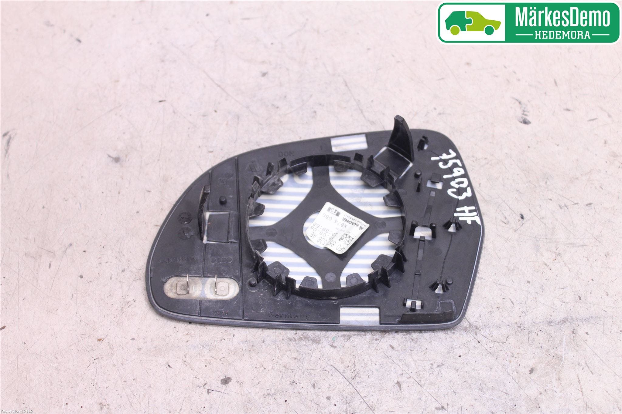 Audi A6/S6     05-11 Spegelglas Hö