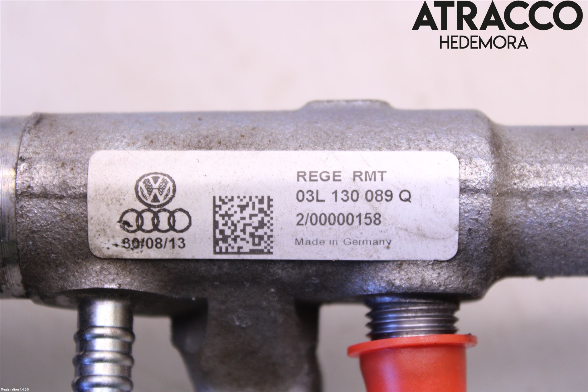 Audi A4 12-15 Inj. Fuelrail