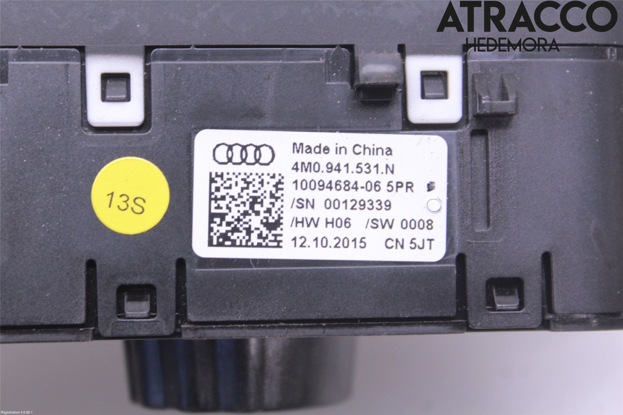 Audi A4/S4 B9 16-19 Strömställare Ljus