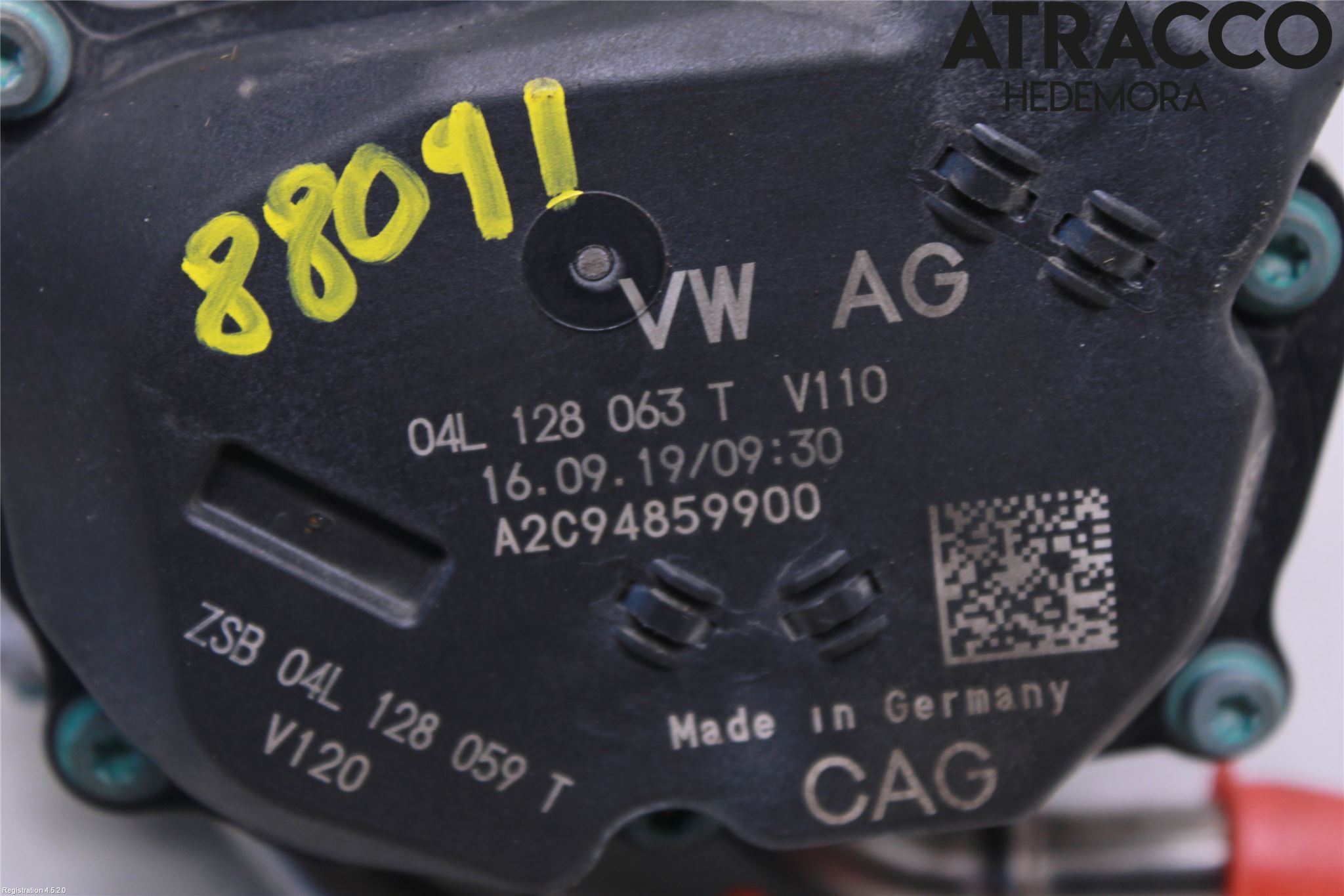 Audi A4/S4 B9 16-19 Injspjällhus