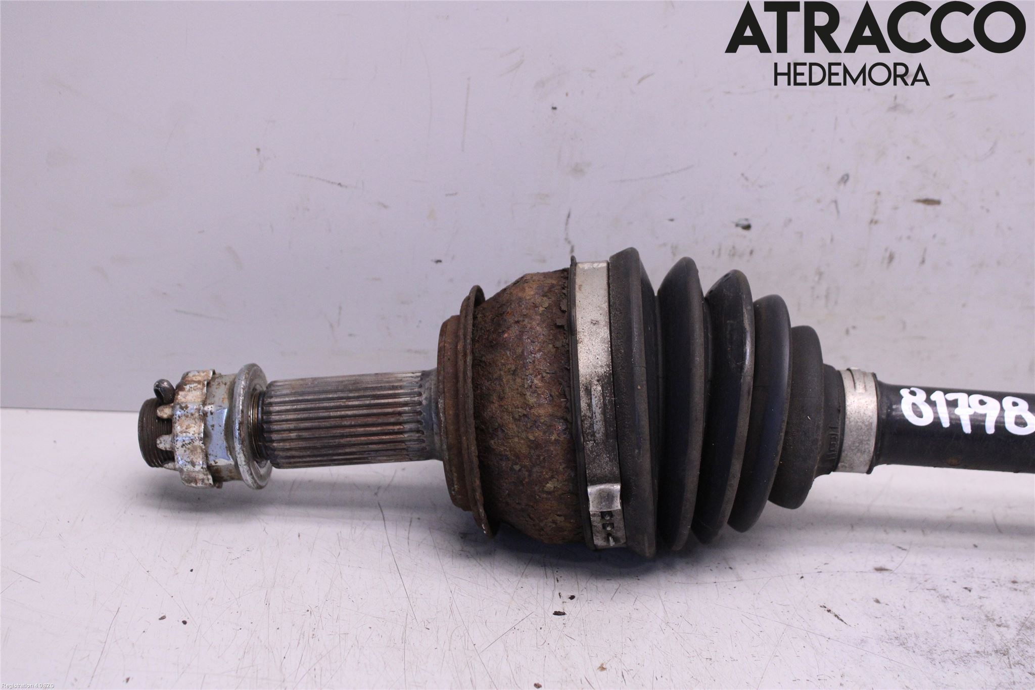 Nissan QASHQAI 14-17 Drivaxel Fram Vänster
