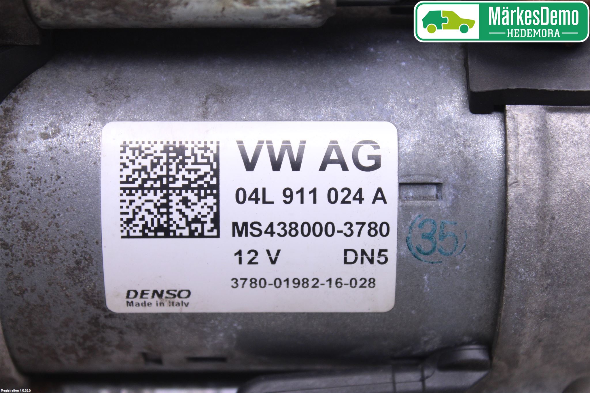 Audi A4/S4 B9 16-19 Startmotor Diesel