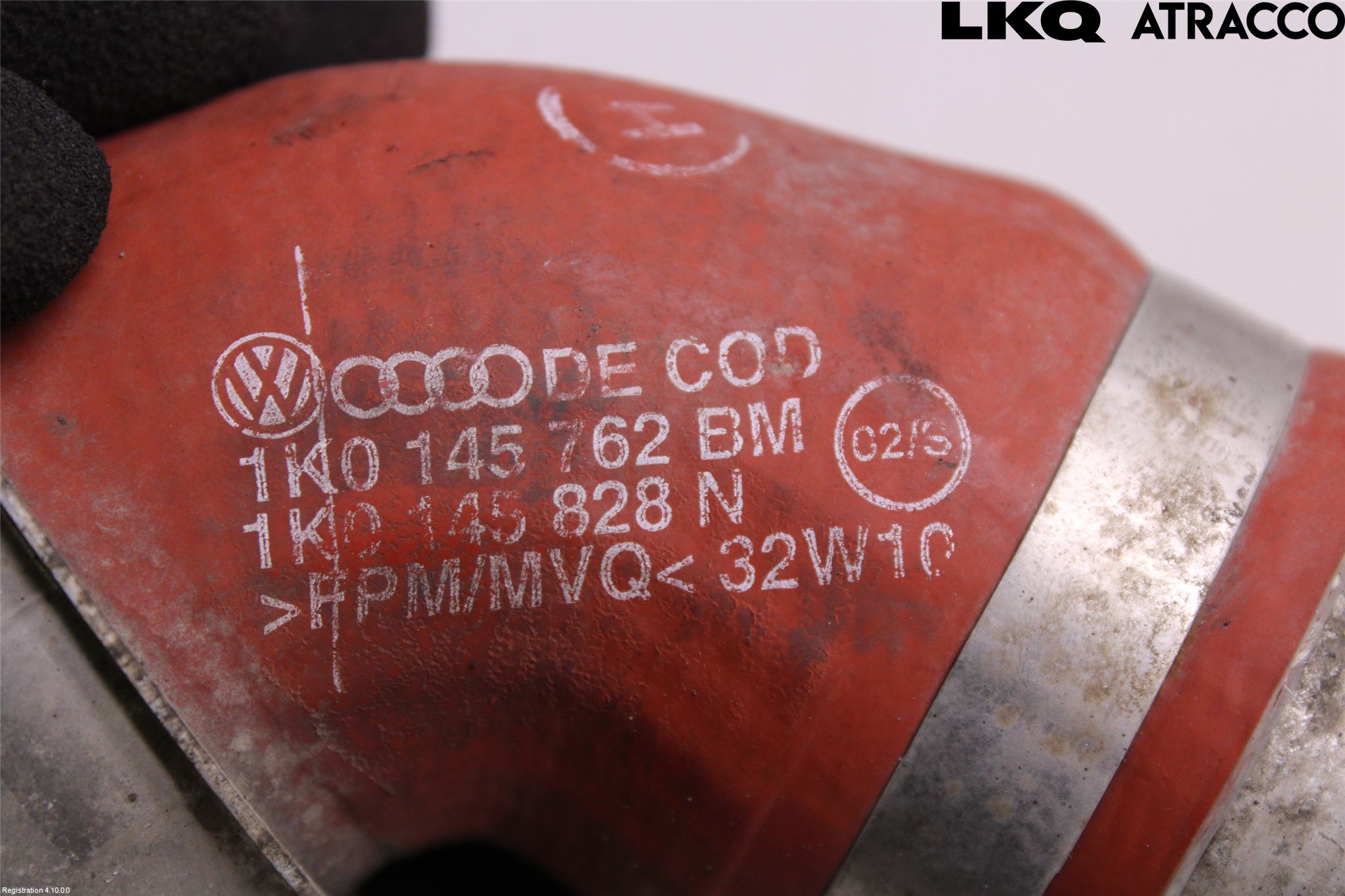 Volkswagen VW GOLF VI 09-13 Laddluft-Intercoolerrör
