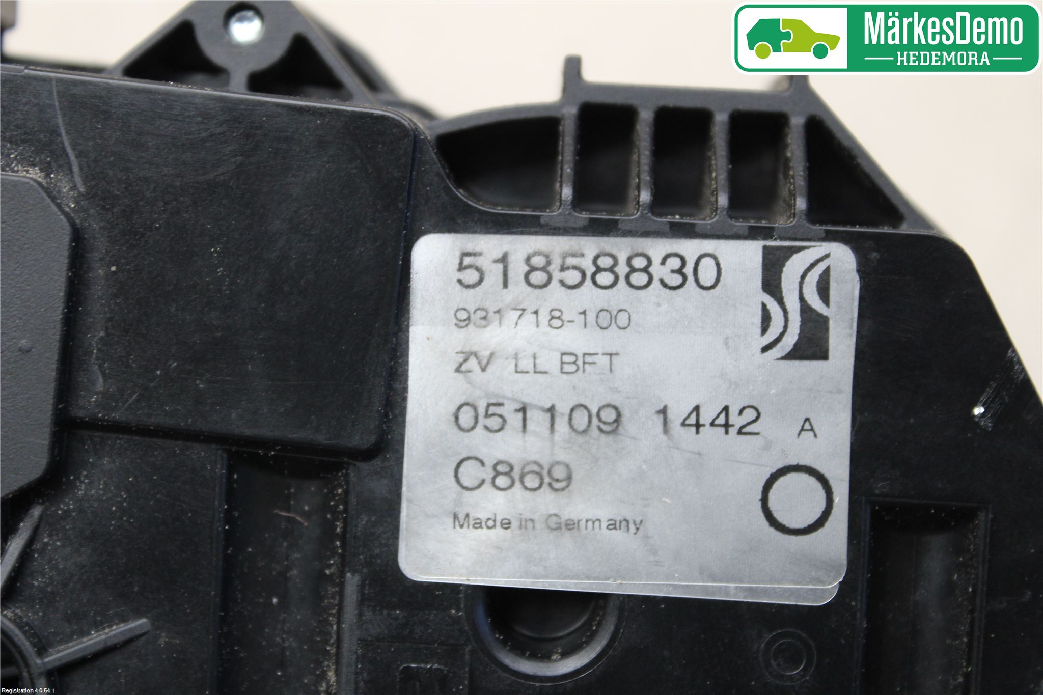 Fiat PUNTO EVO 10-12 Låskista-Dörrlås