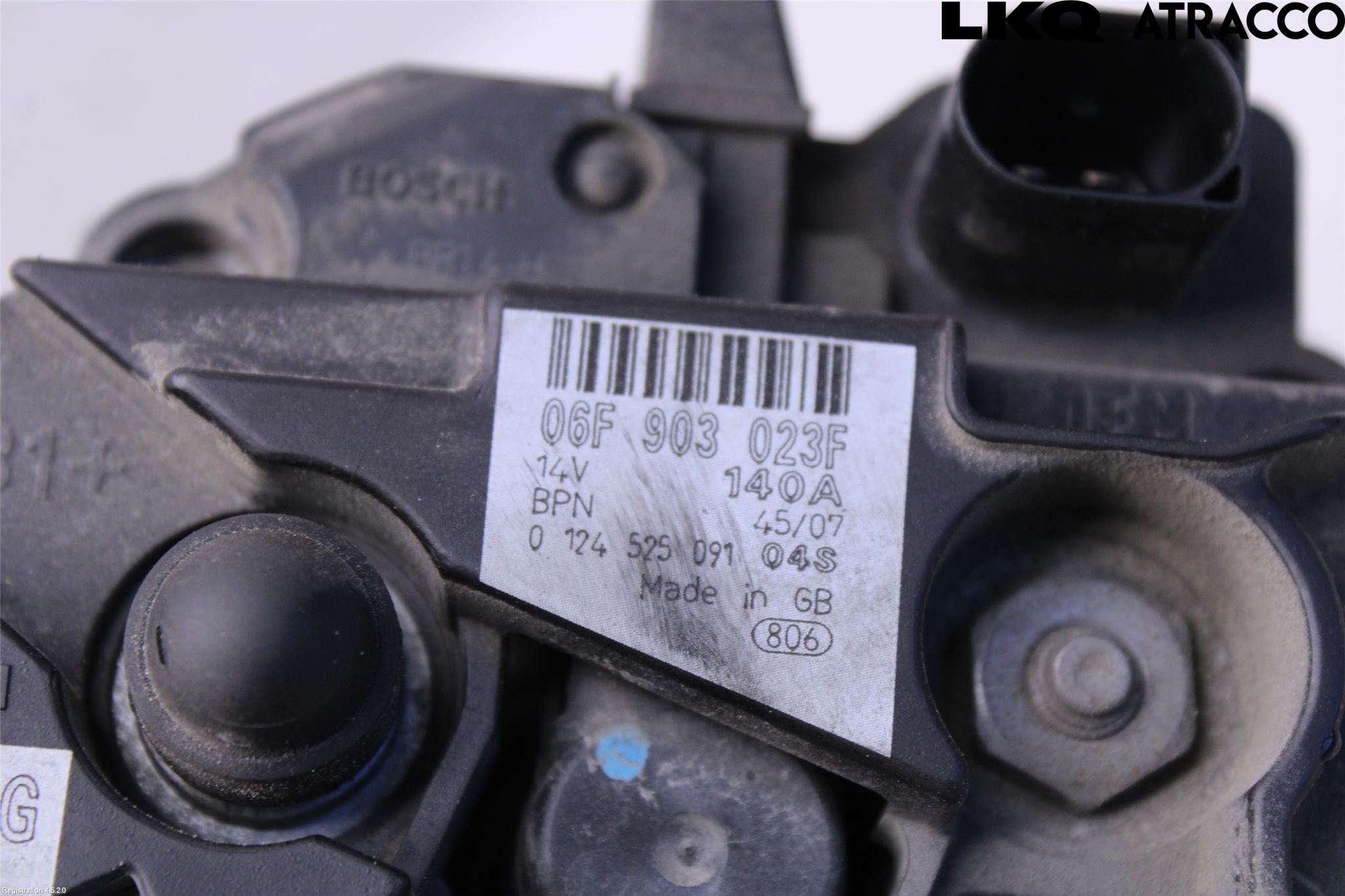 Volkswagen VW CADDY      04-10 Generator